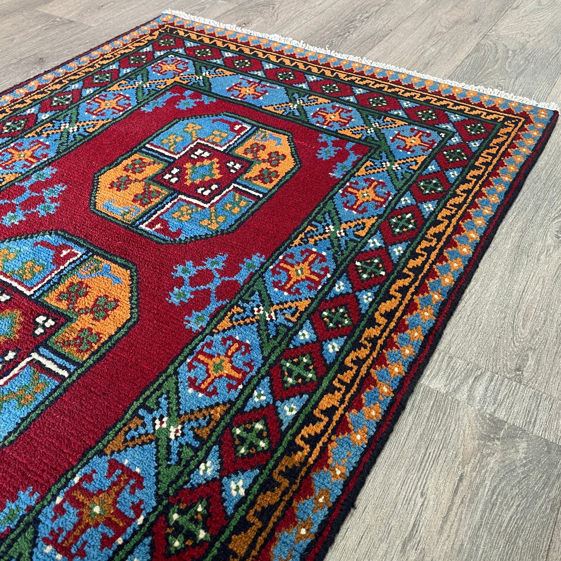 126 x 78 cm | Afghan Aqcha Rug
