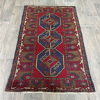 137 x 84 cm | Afghan Ersari Baluch Rug (Old 1980) - Khorasan Rugs