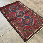 137 x 84 cm | Afghan Ersari Baluch Rug (Old 1980) - Khorasan Rugs