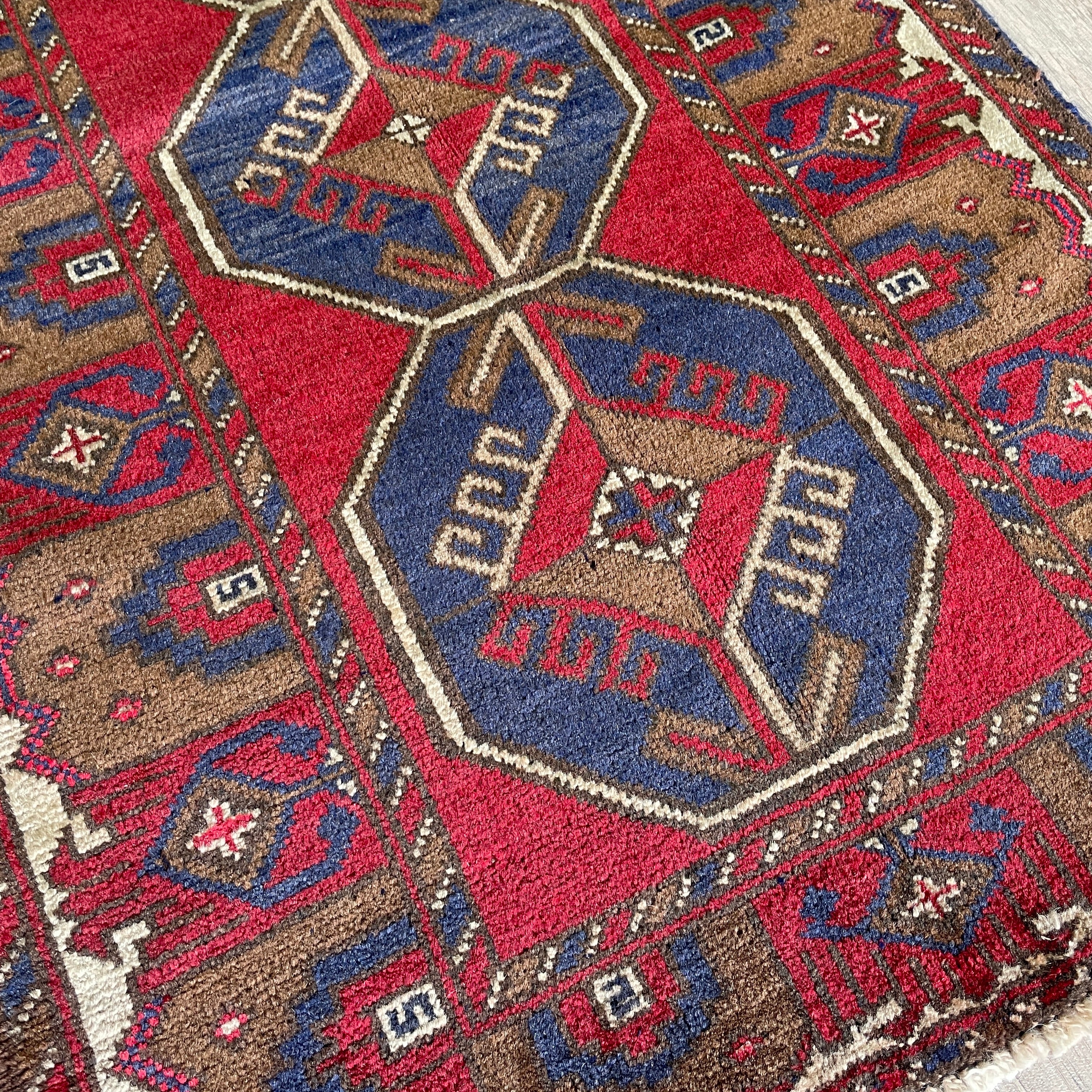 137 x 84 cm | Afghan Ersari Baluch Rug (Old 1980) - Khorasan Rugs