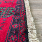 150 x 87 cm | Afghan Herati Baluch Rug (Old 1980) - Khorasan Rugs