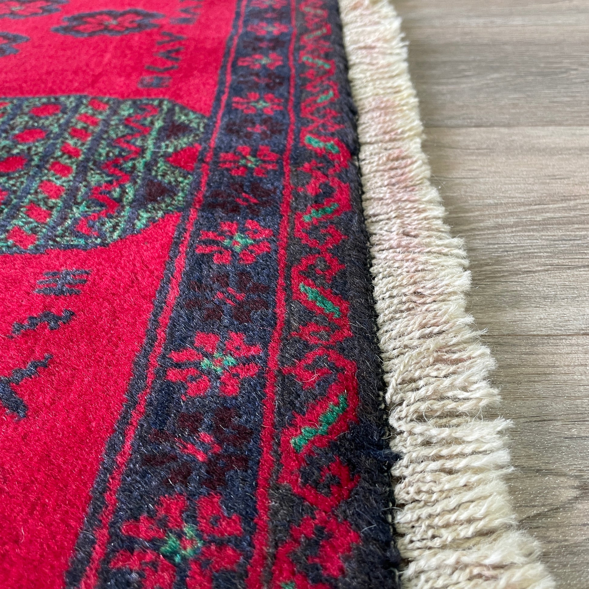 150 x 87 cm | Afghan Herati Baluch Rug (Old 1980)
