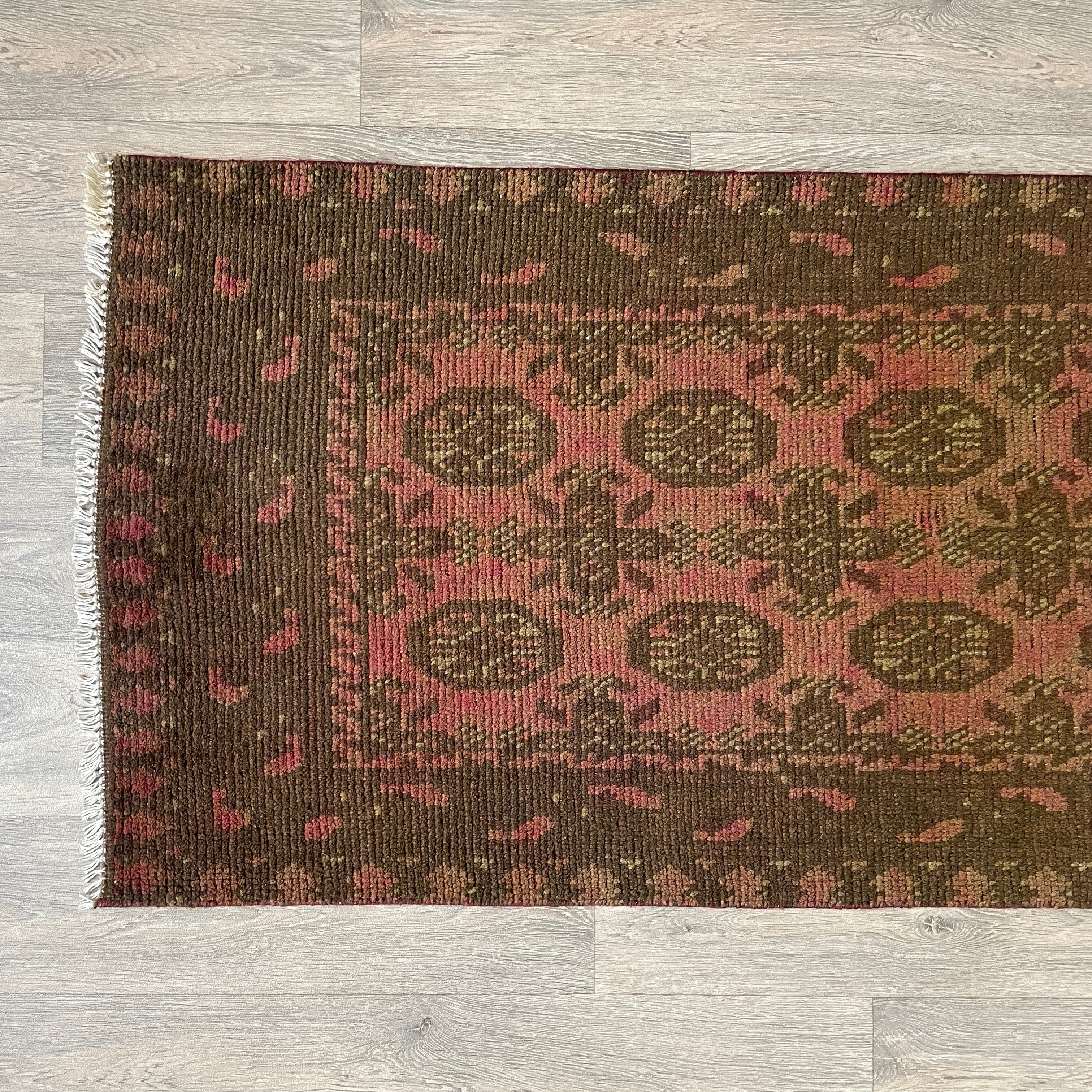 Old Afghan Aqcha Runner c. 1980