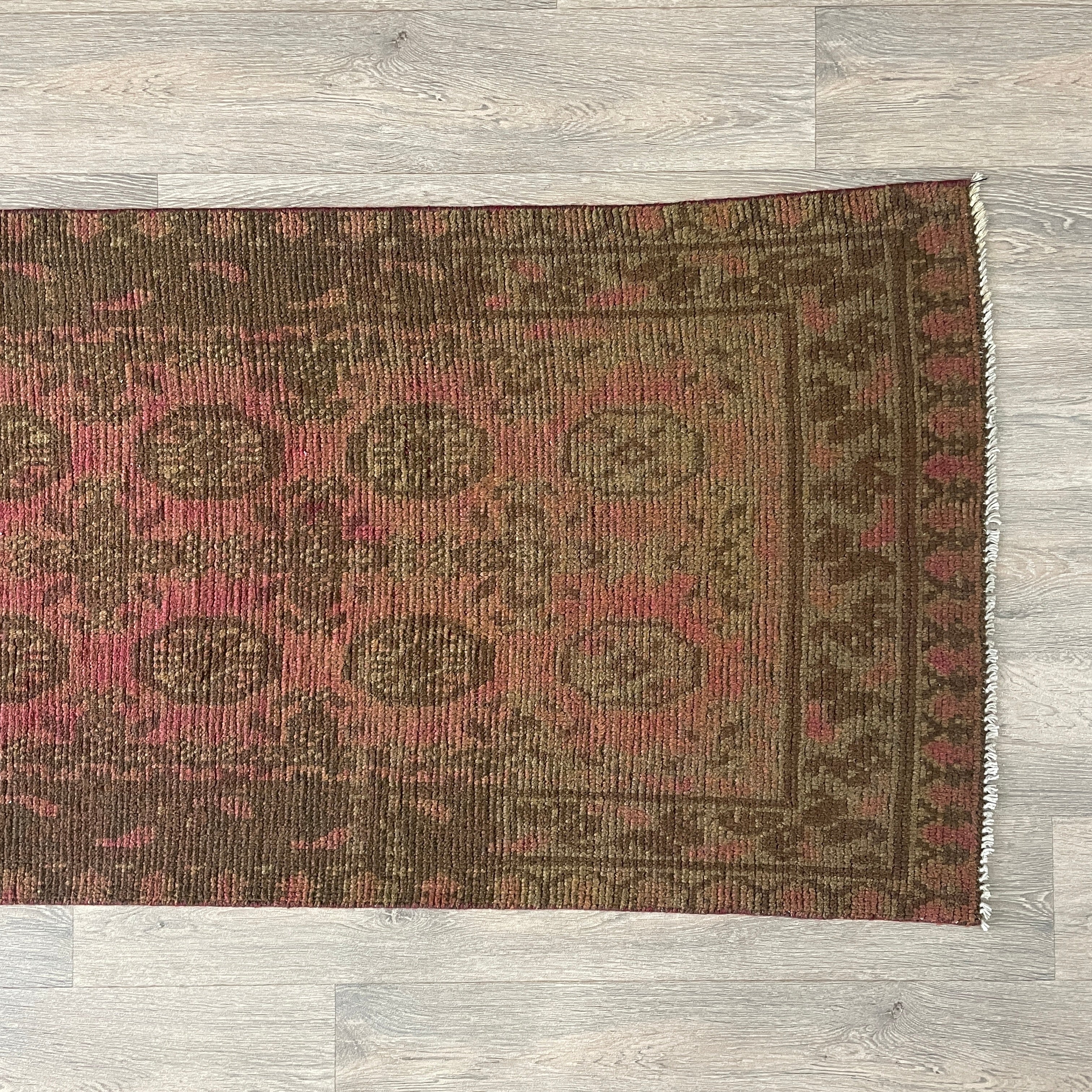 Old Afghan Aqcha Runner c. 1980