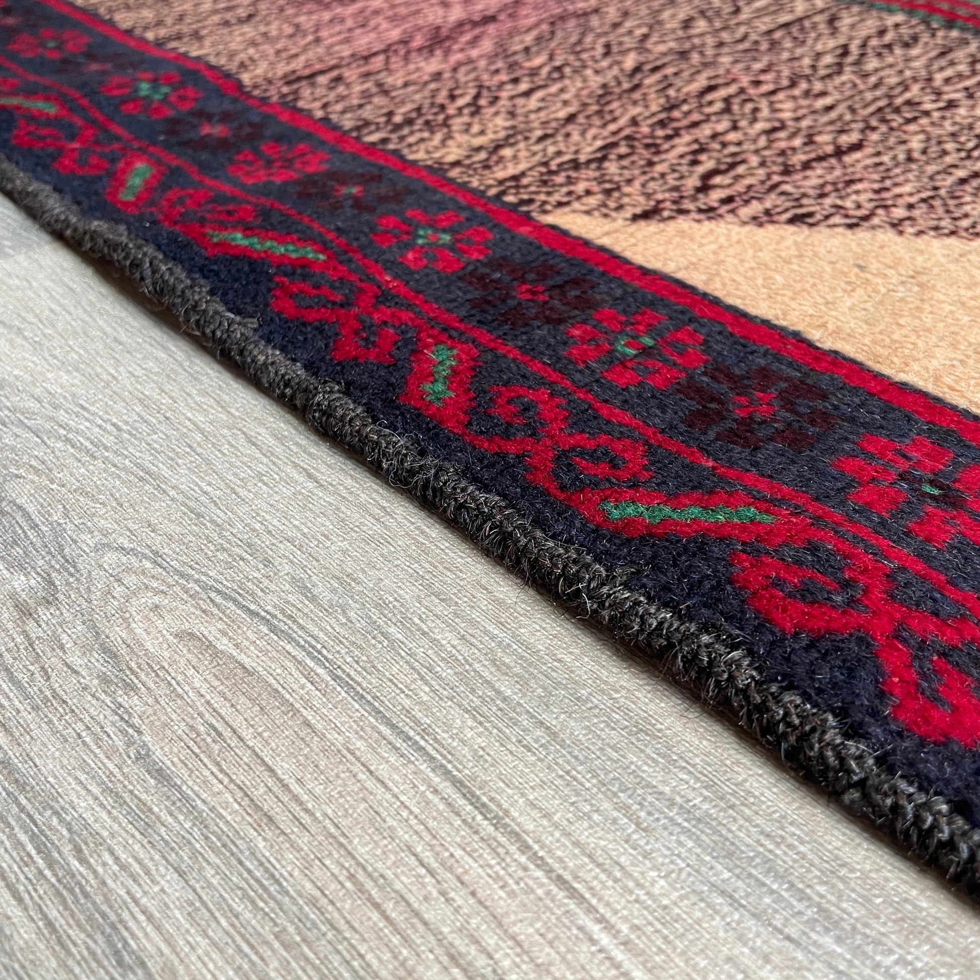 150 x 87 cm | Afghan Herati Baluch Rug (Old 1980)