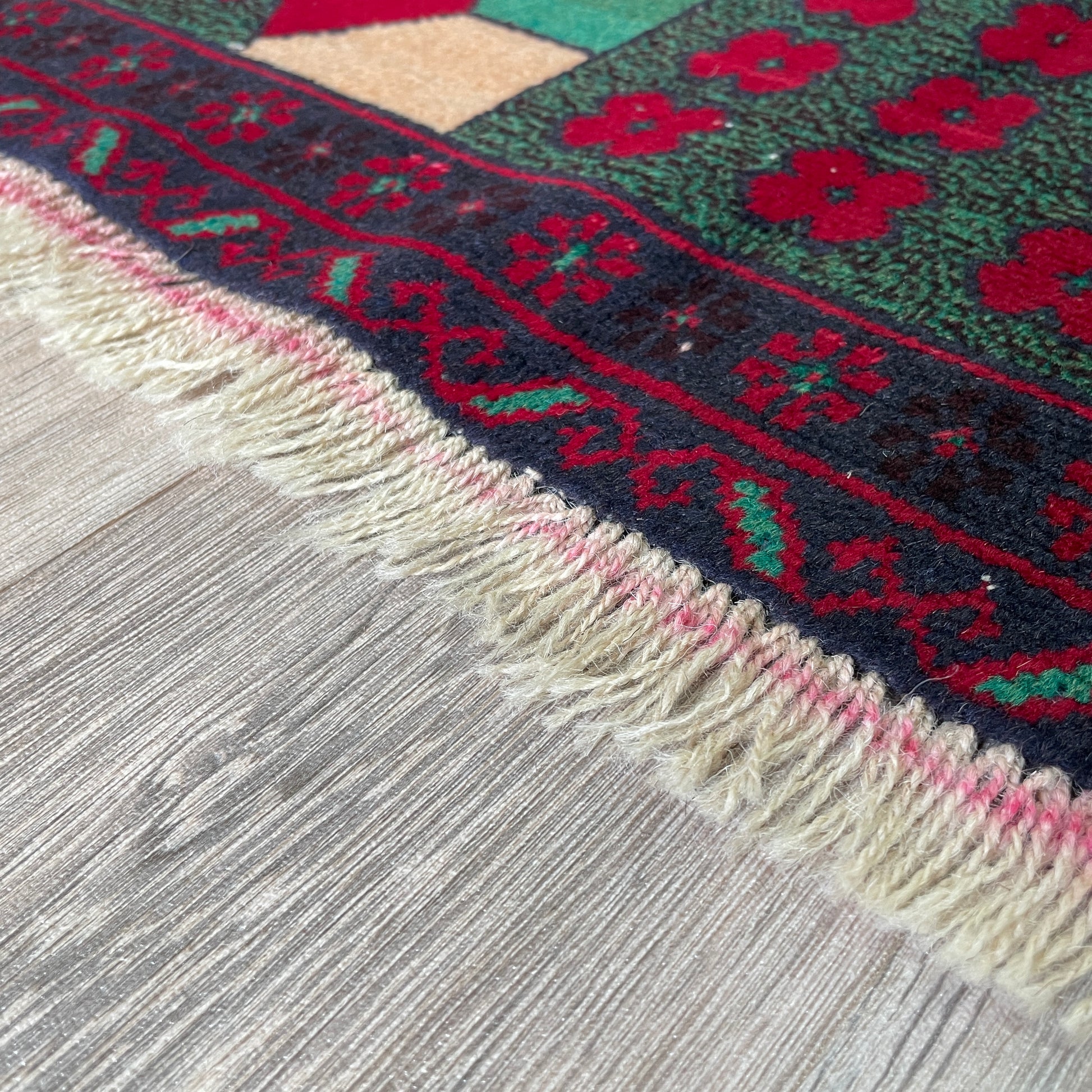 150 x 87 cm | Afghan Herati Baluch Rug (Old 1980)
