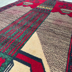 150 x 87 cm | Afghan Herati Baluch Rug (Old 1980) - Khorasan Rugs