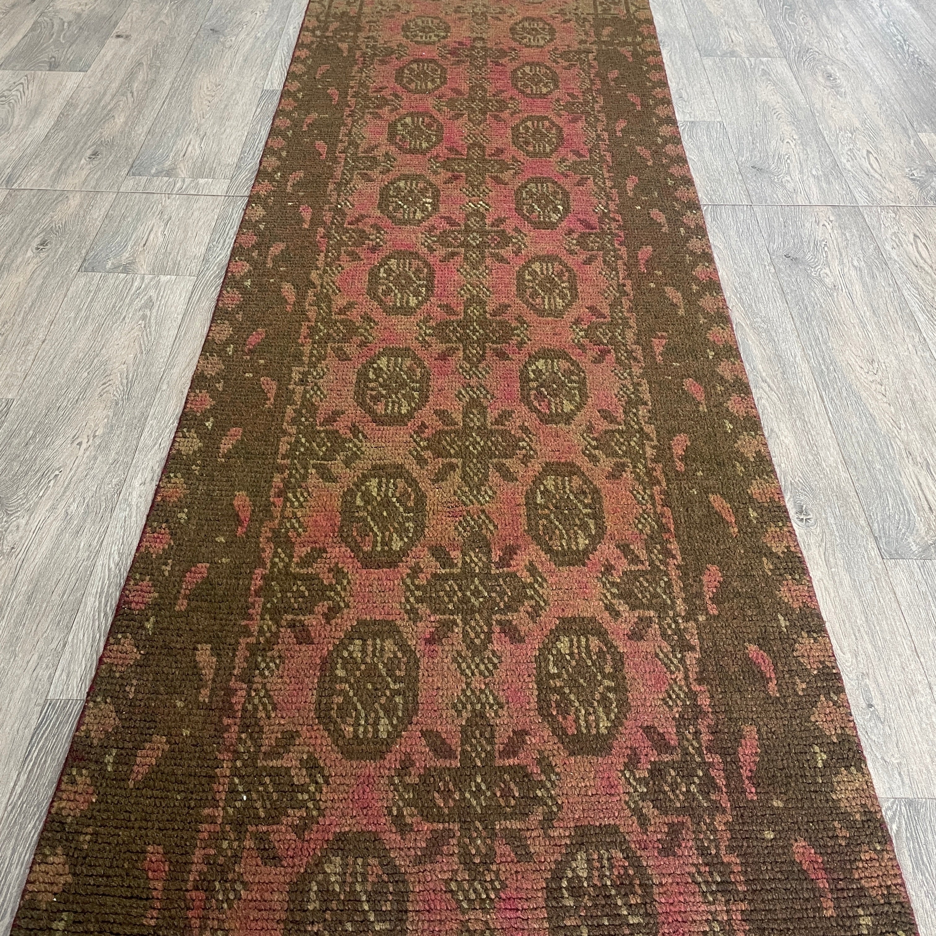 Old Afghan Aqcha Runner c. 1980