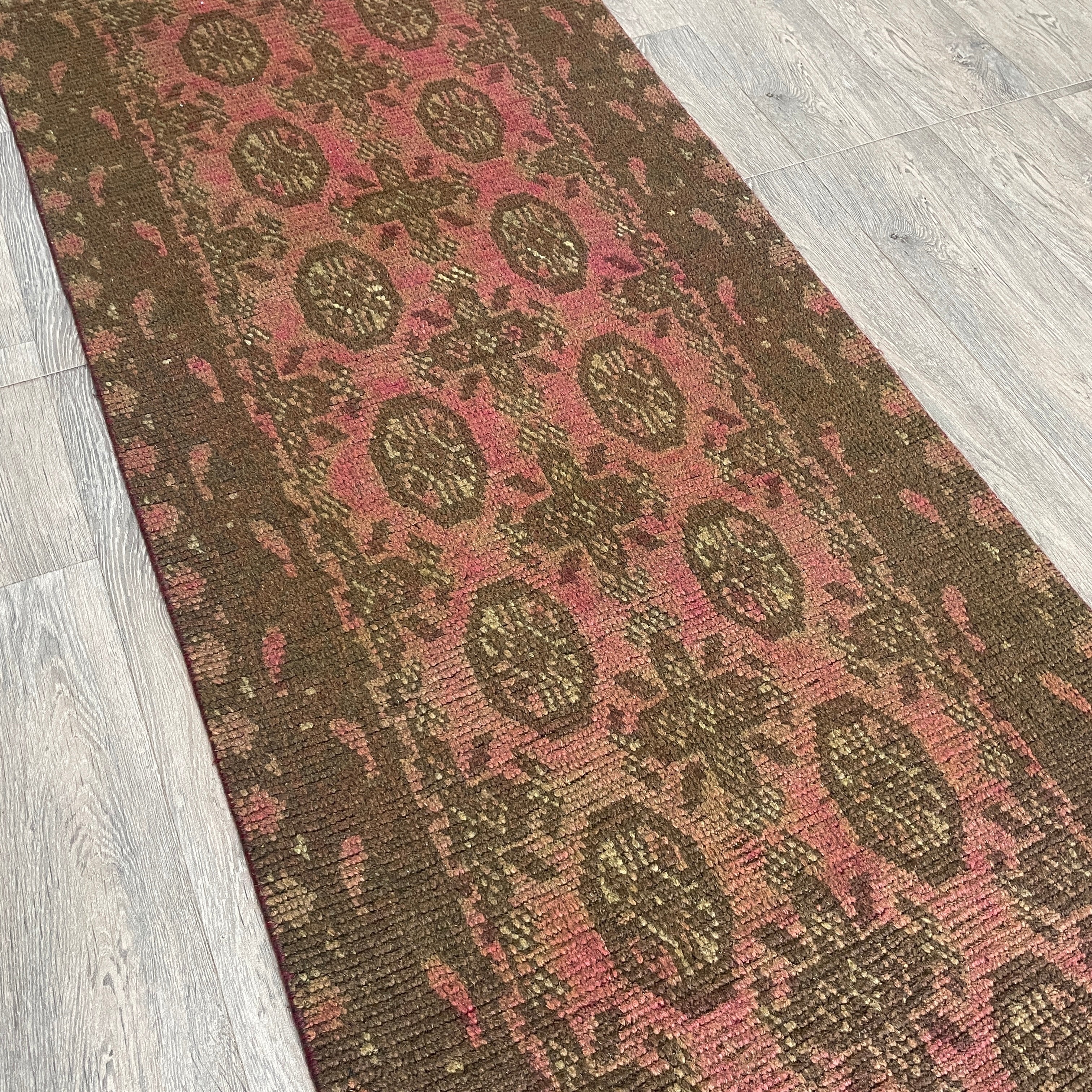 Old Afghan Aqcha Runner c. 1980