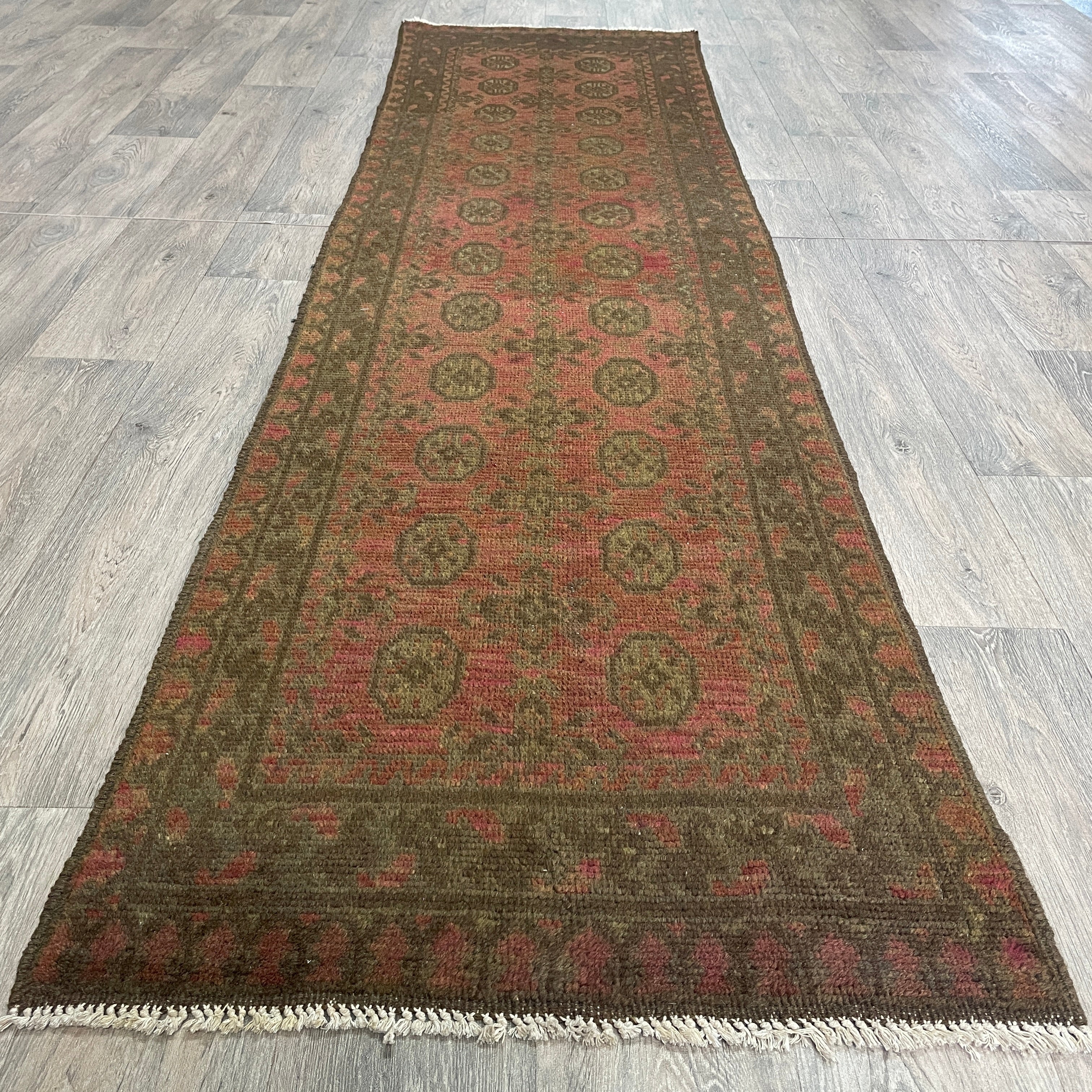 Old Afghan Aqcha Runner c. 1980