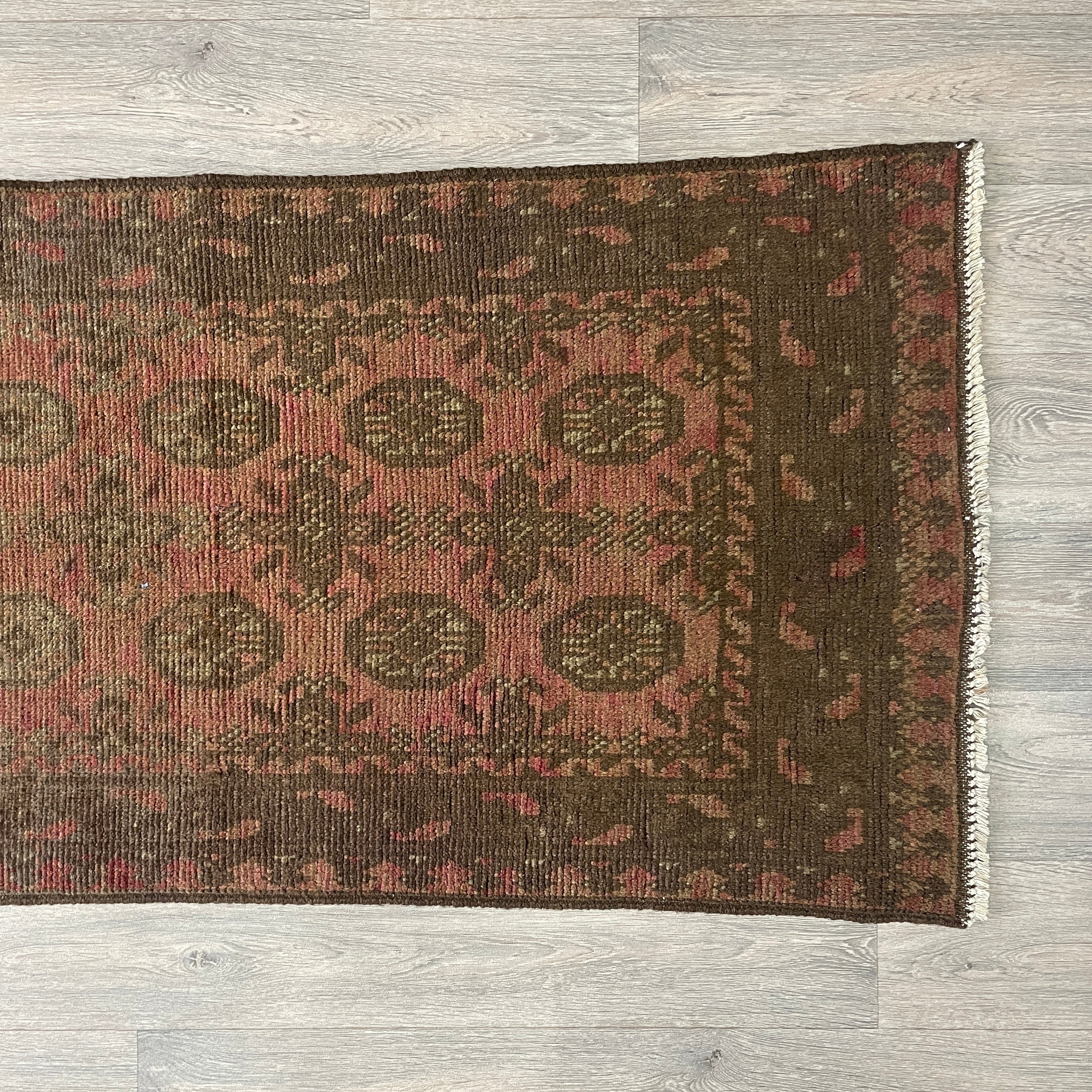 Old Afghan Aqcha Runner c. 1980