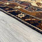 157 x 85 cm | Afghan Herati Baluch Rug (Old 1980) - Khorasan Rugs