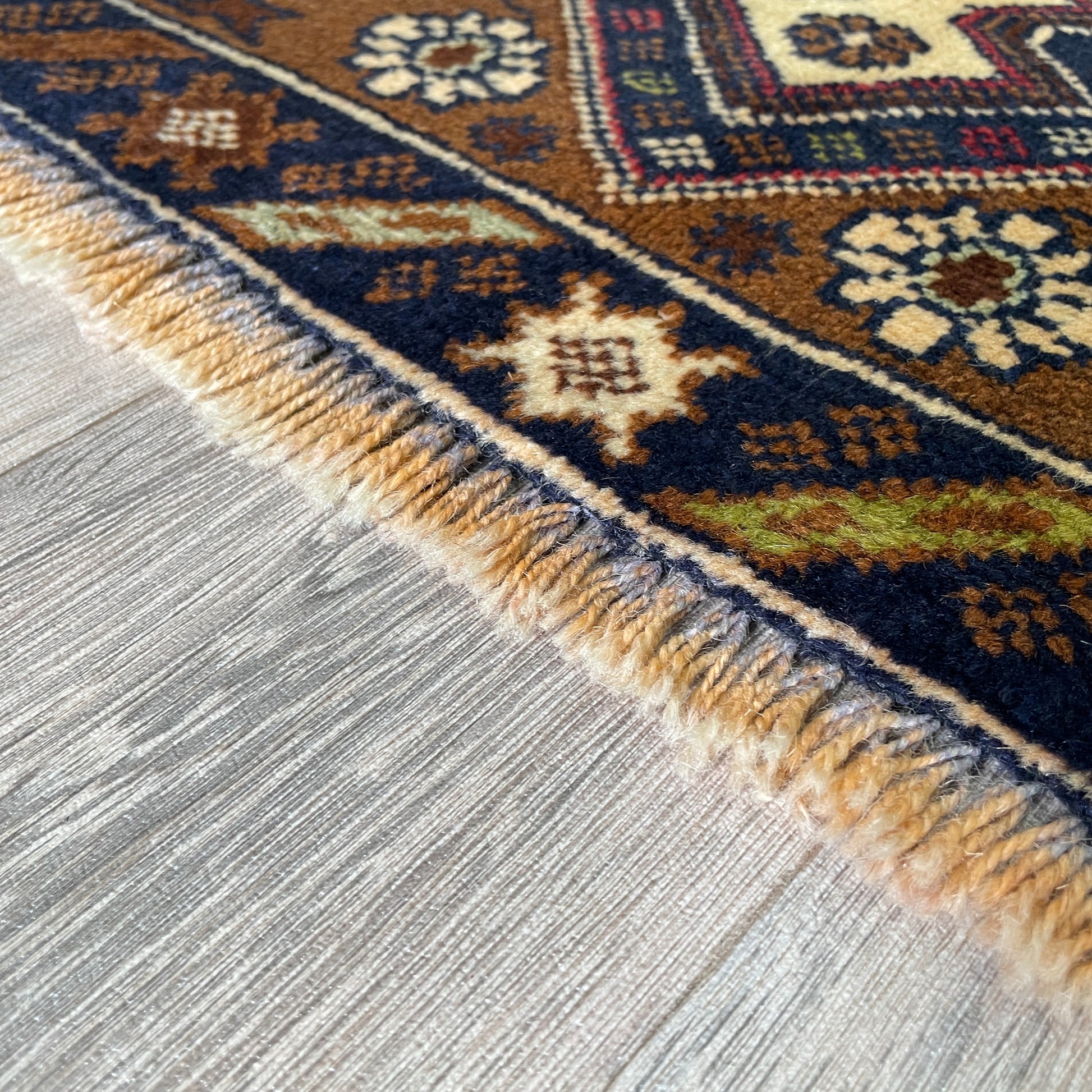 157 x 85 cm | Afghan Herati Baluch Rug (Old 1980)