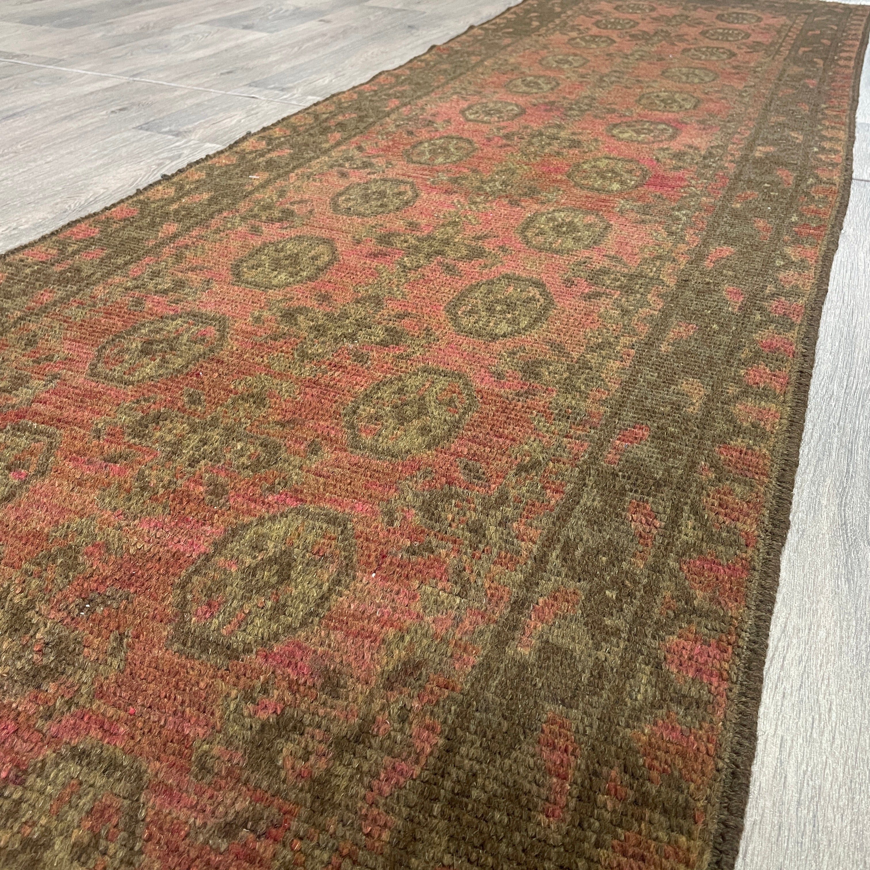 Old Afghan Aqcha Runner c. 1980