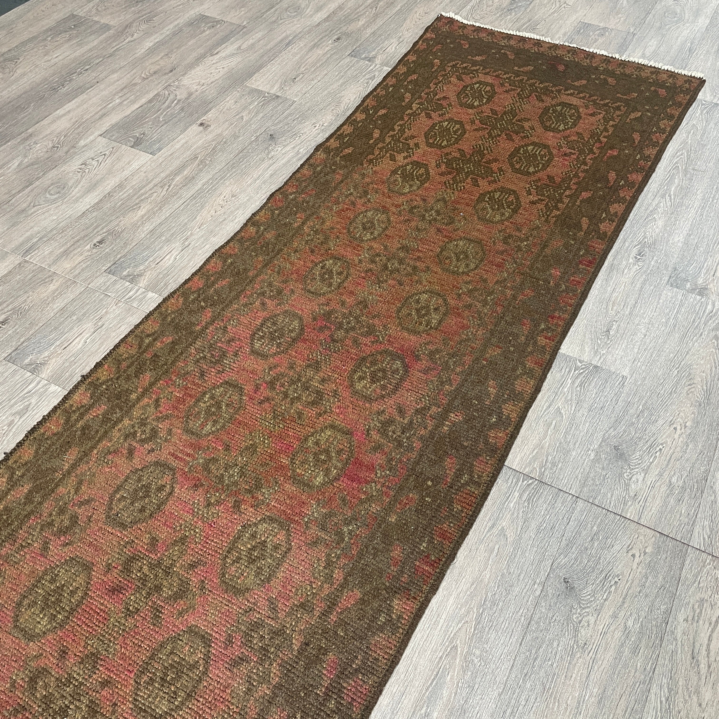Old Afghan Aqcha Runner c. 1980