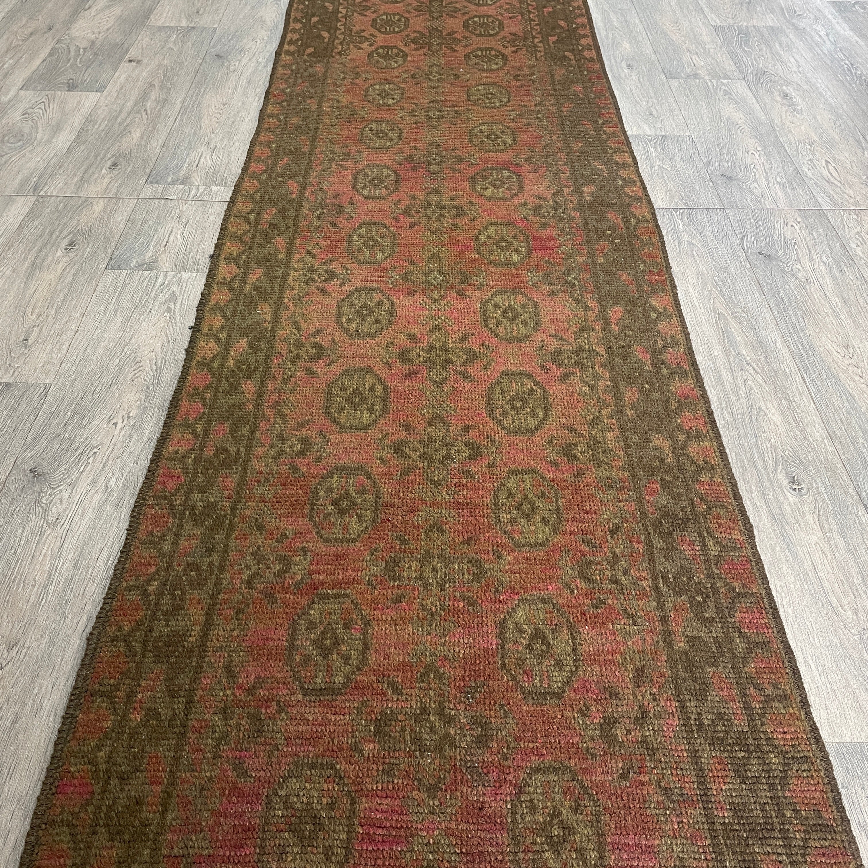 Old Afghan Aqcha Runner c. 1980