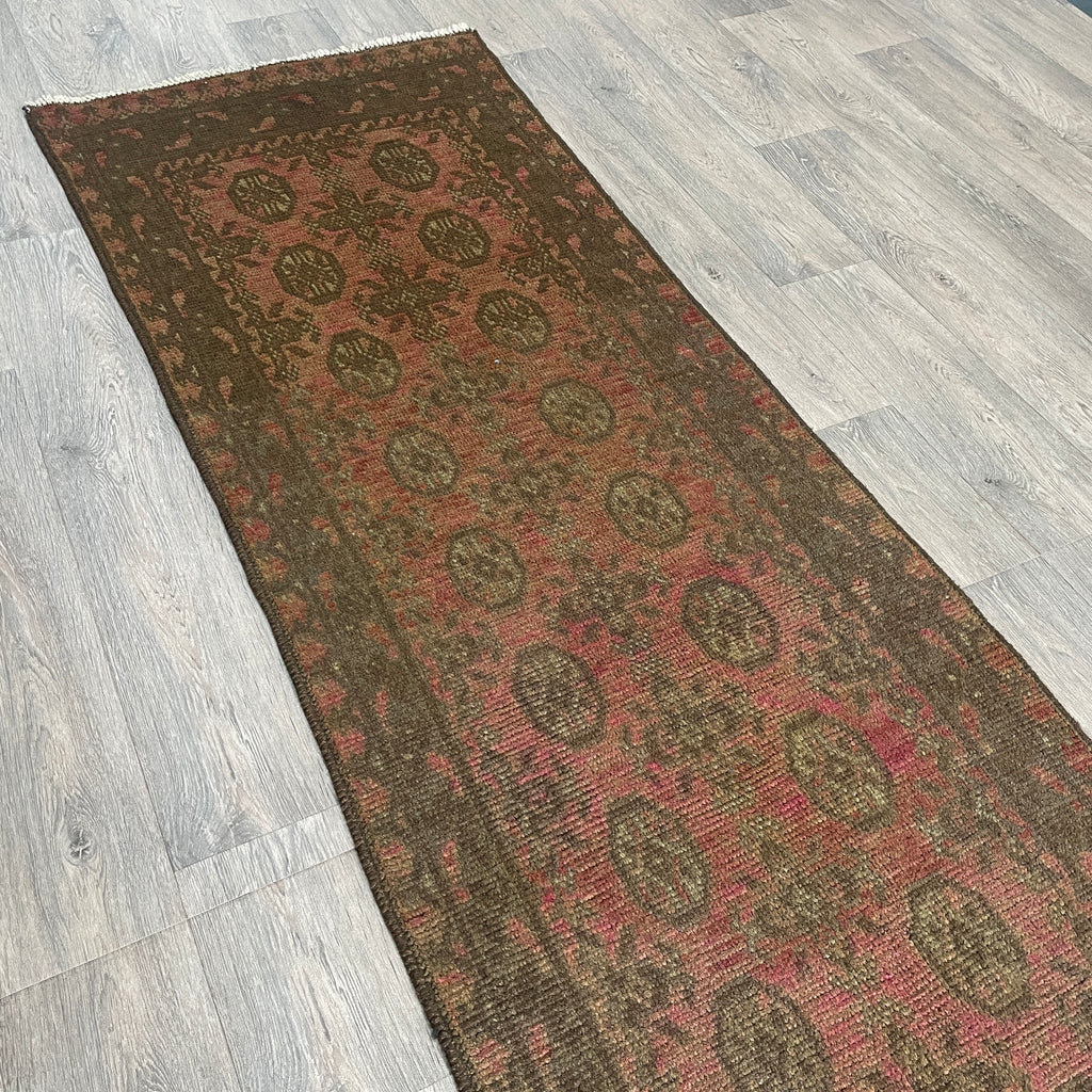 Old Afghan Aqcha Runner c. 1980