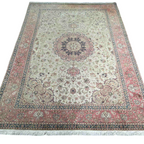 Old Persian Tabriz Rug c. 1960 (Silk)