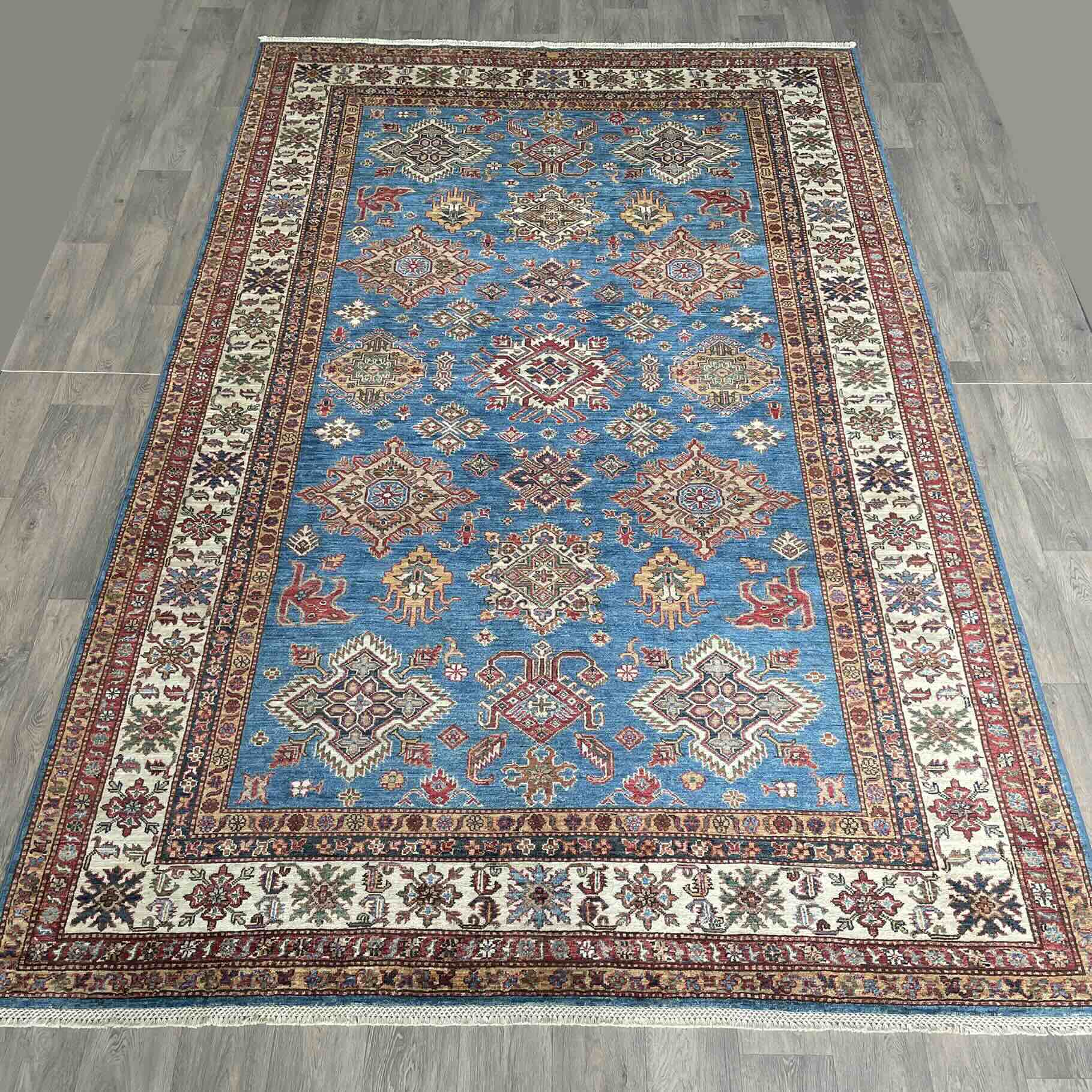 Afghan Super Kazak Rug