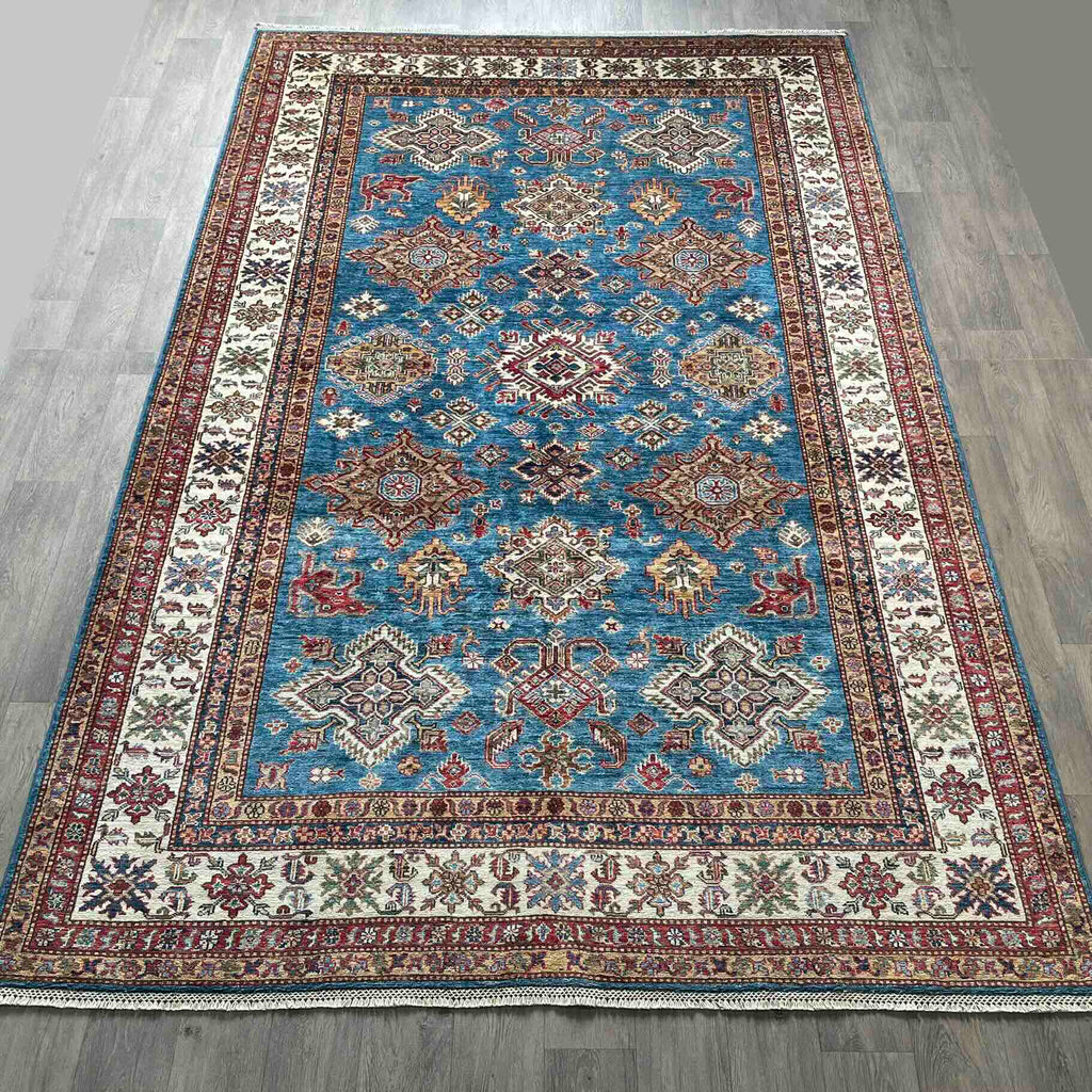 Afghan Super Kazak Rug