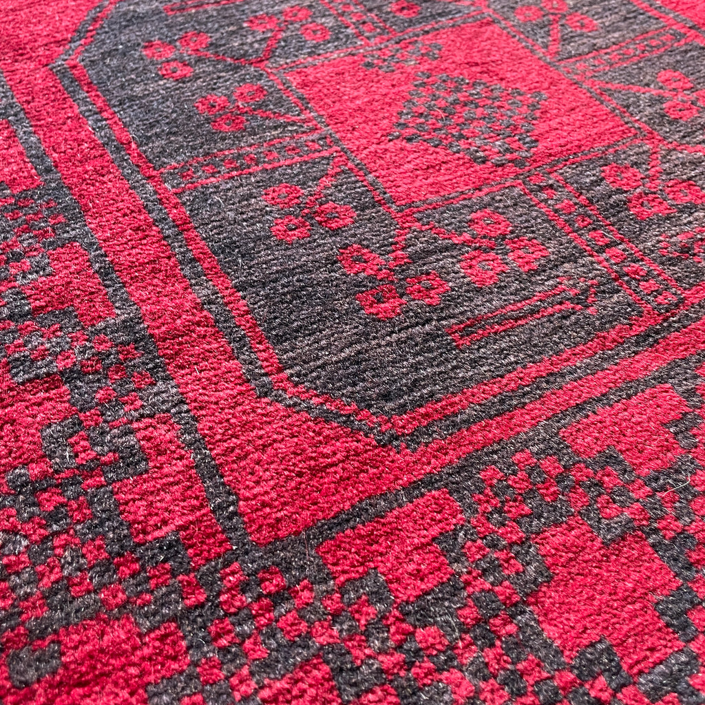154 x 91 cm | Afghan Ersari Baluch Rug (Old 1980)