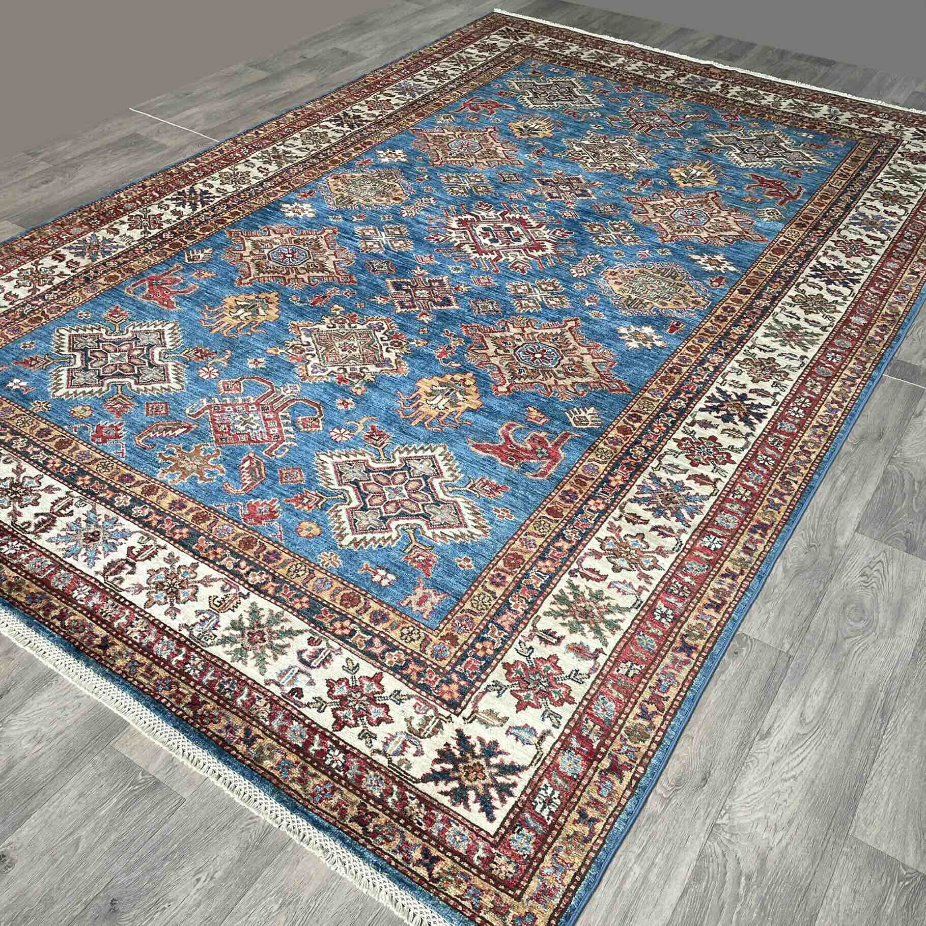 Afghan Super Kazak Rug