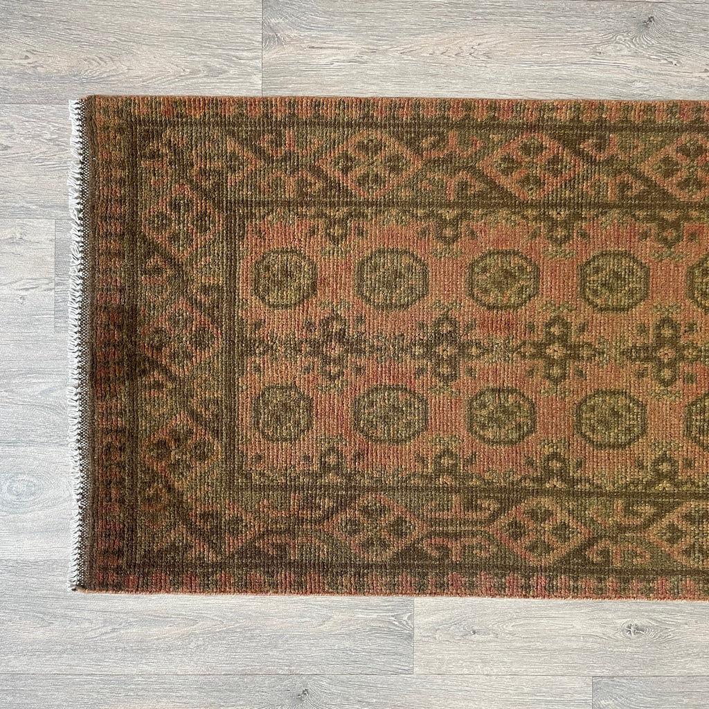 Old Afghan Aqcha Runner c. 1980