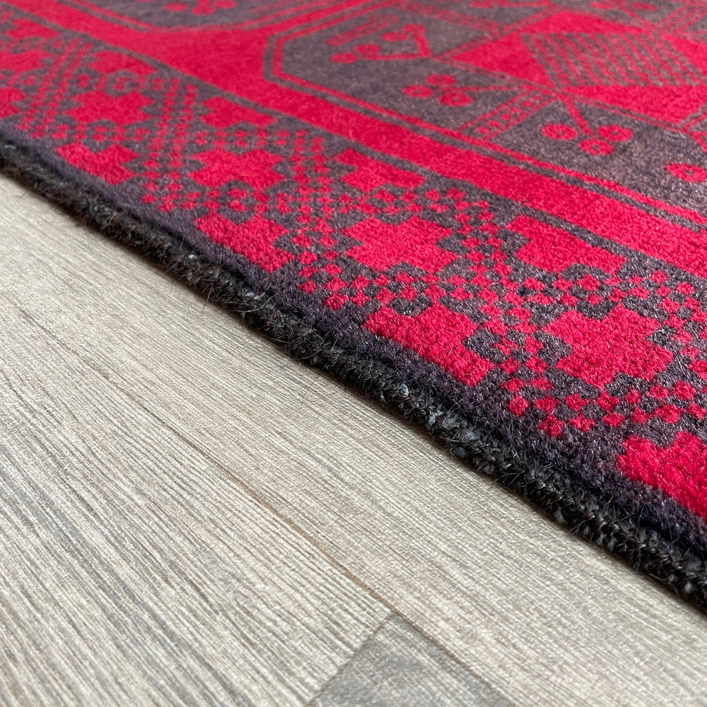 154 x 91 cm | Afghan Ersari Baluch Rug (Old 1980)