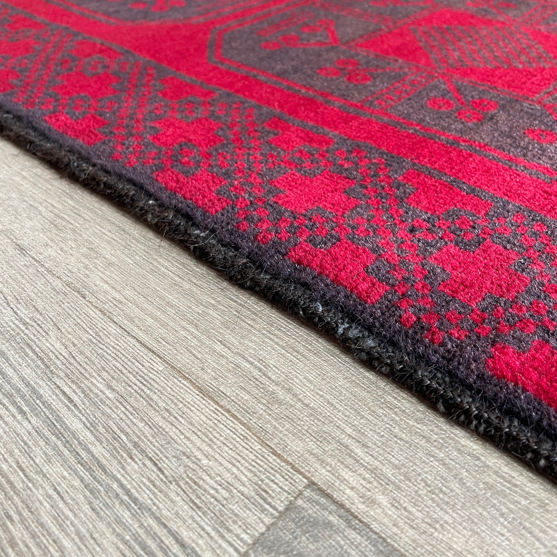 154 x 91 cm | Afghan Ersari Baluch Rug (Old 1980)