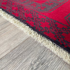 154 x 91 cm | Afghan Ersari Baluch Rug (Old 1980) - Khorasan Rugs