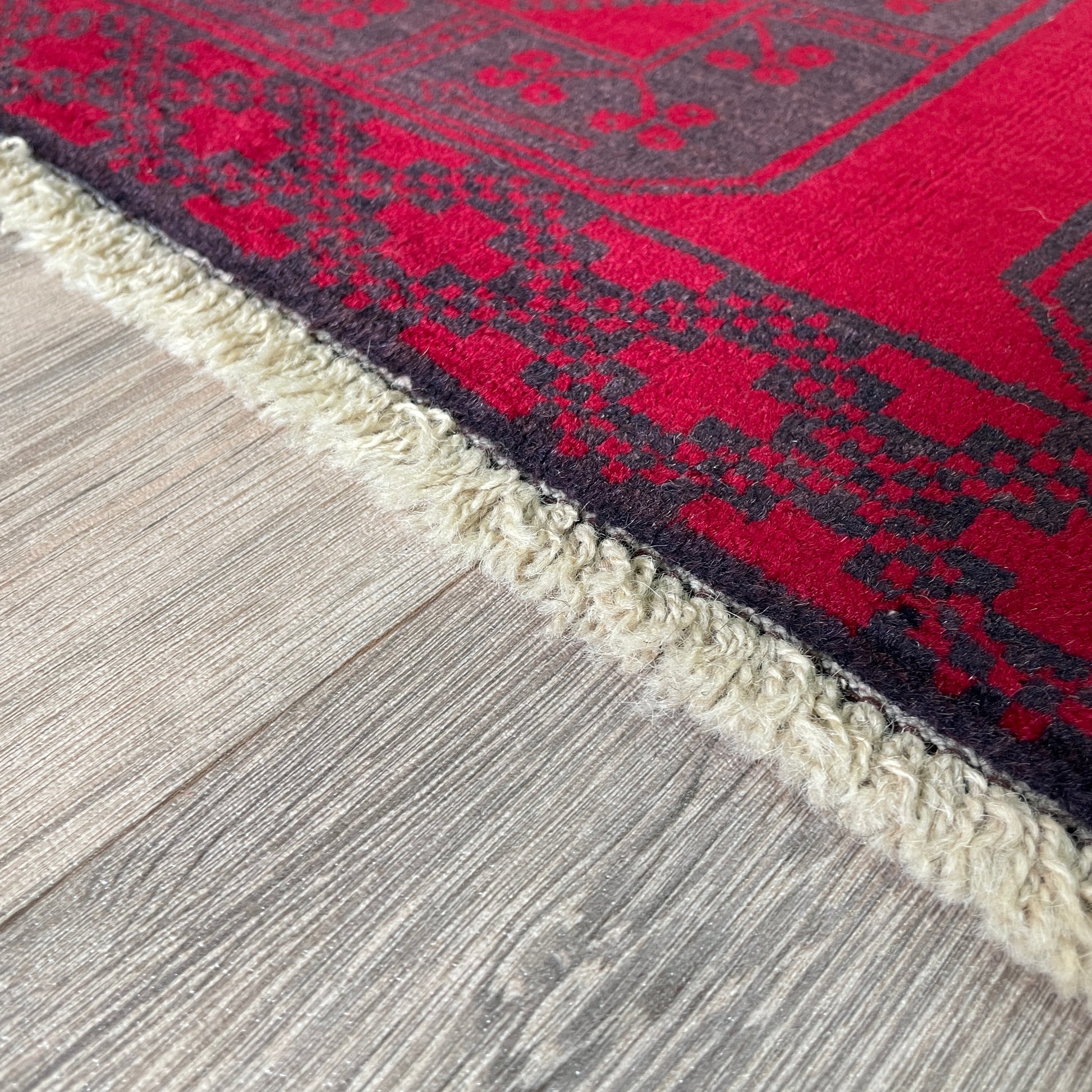 154 x 91 cm | Afghan Ersari Baluch Rug (Old 1980)