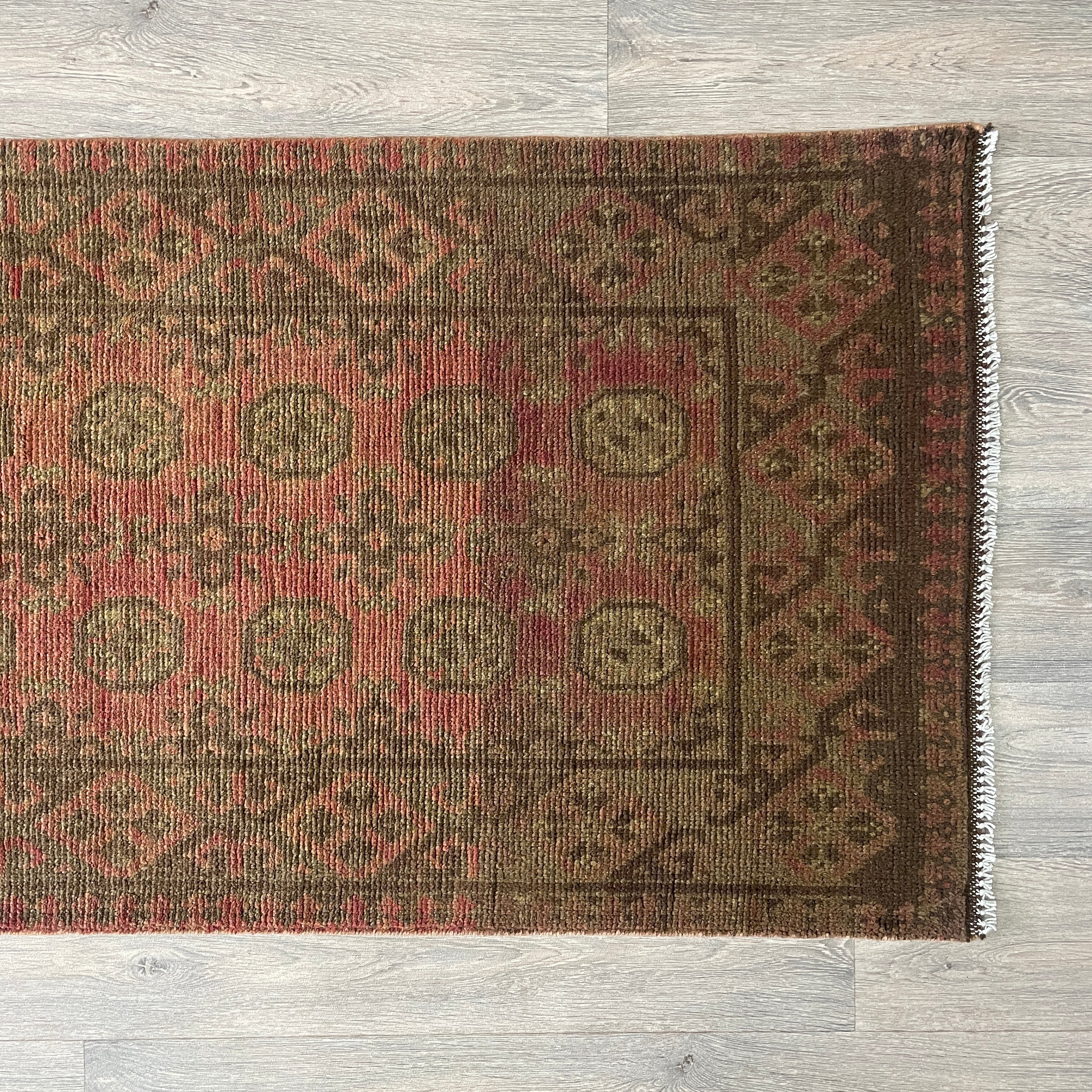 Old Afghan Aqcha Runner c. 1980