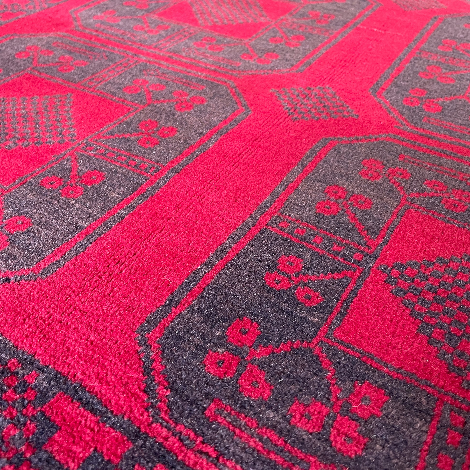 154 x 91 cm | Afghan Ersari Baluch Rug (Old 1980)