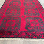 154 x 91 cm | Afghan Ersari Baluch Rug (Old 1980) - Khorasan Rugs