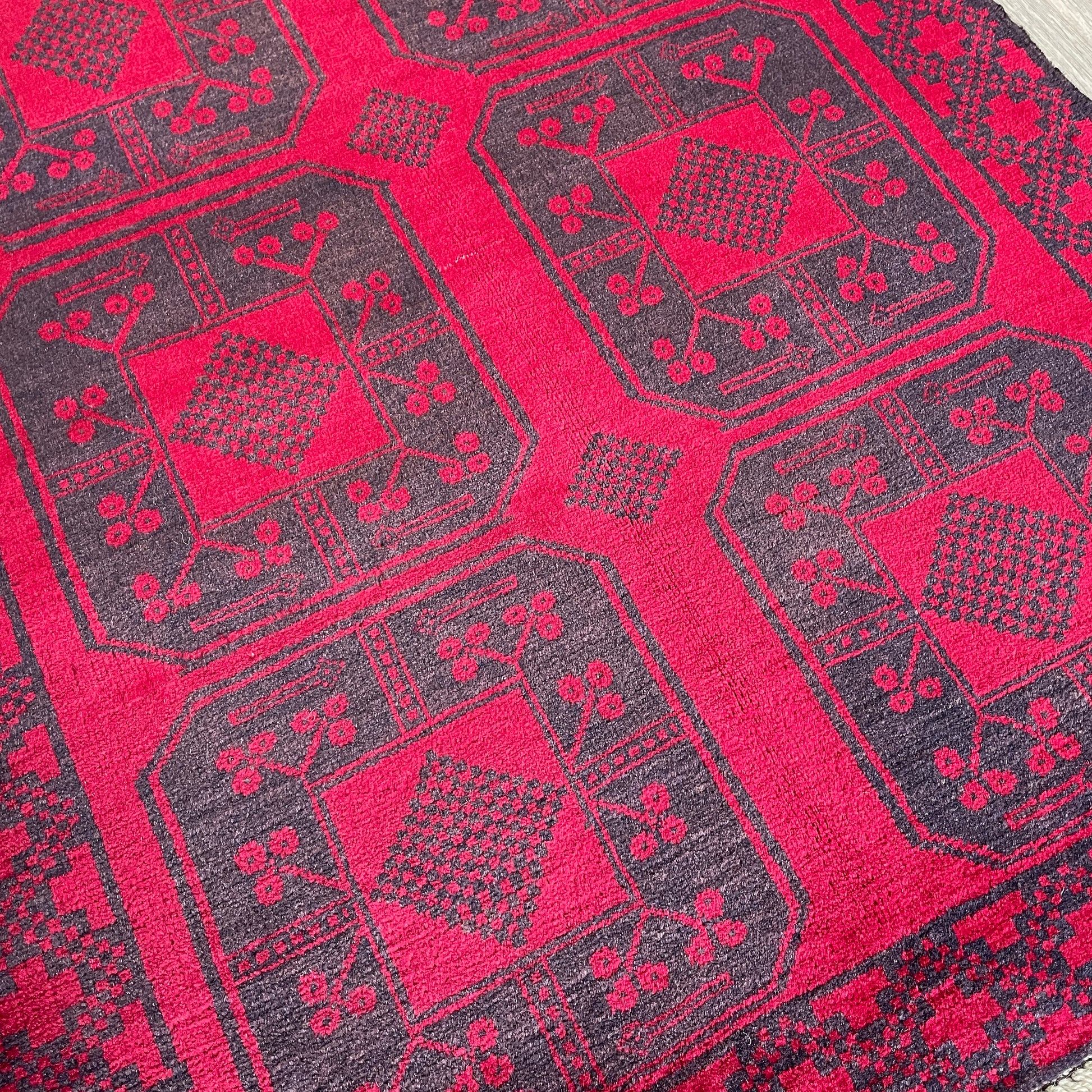 154 x 91 cm | Afghan Ersari Baluch Rug (Old 1980)