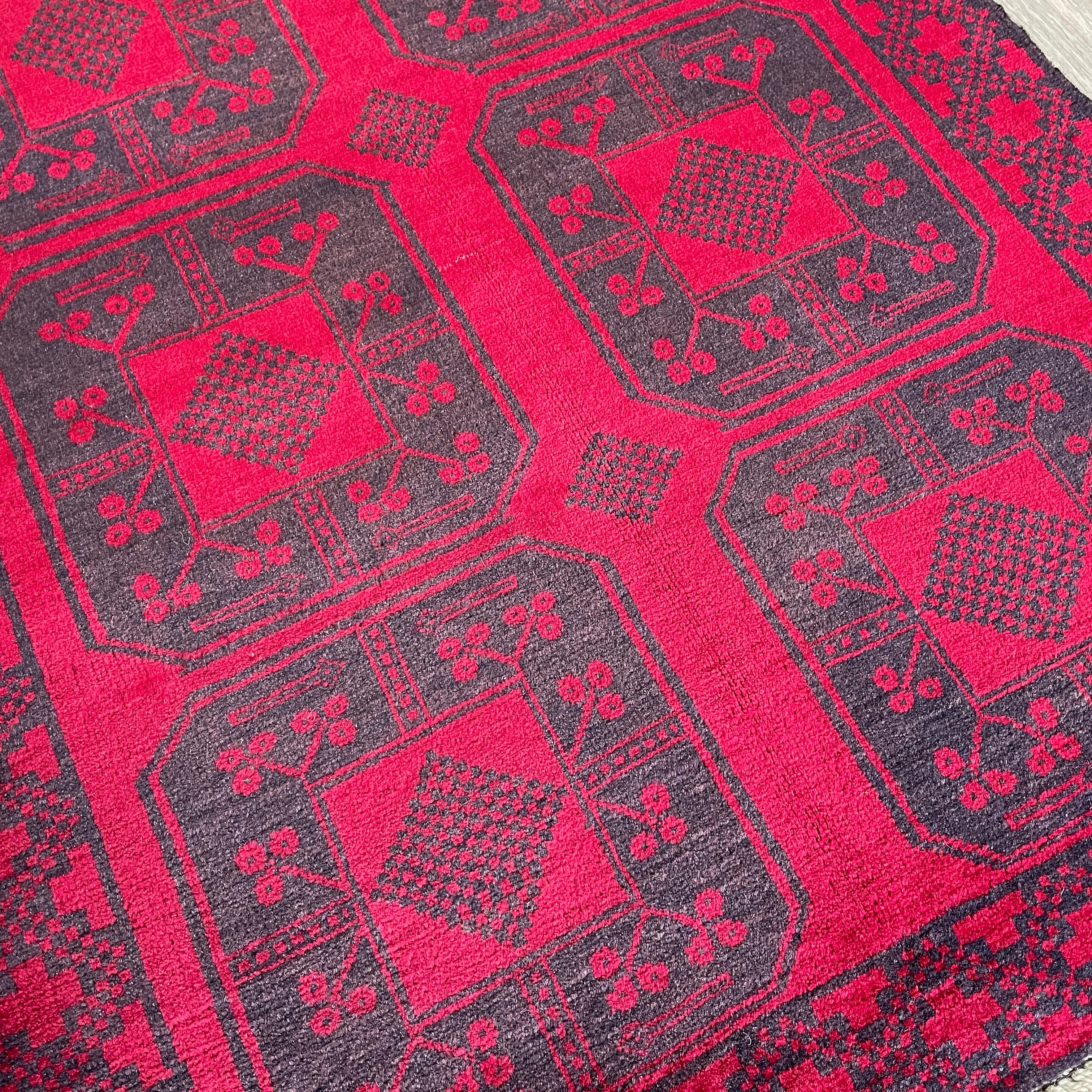 154 x 91 cm | Afghan Ersari Baluch Rug (Old 1980) - Khorasan Rugs