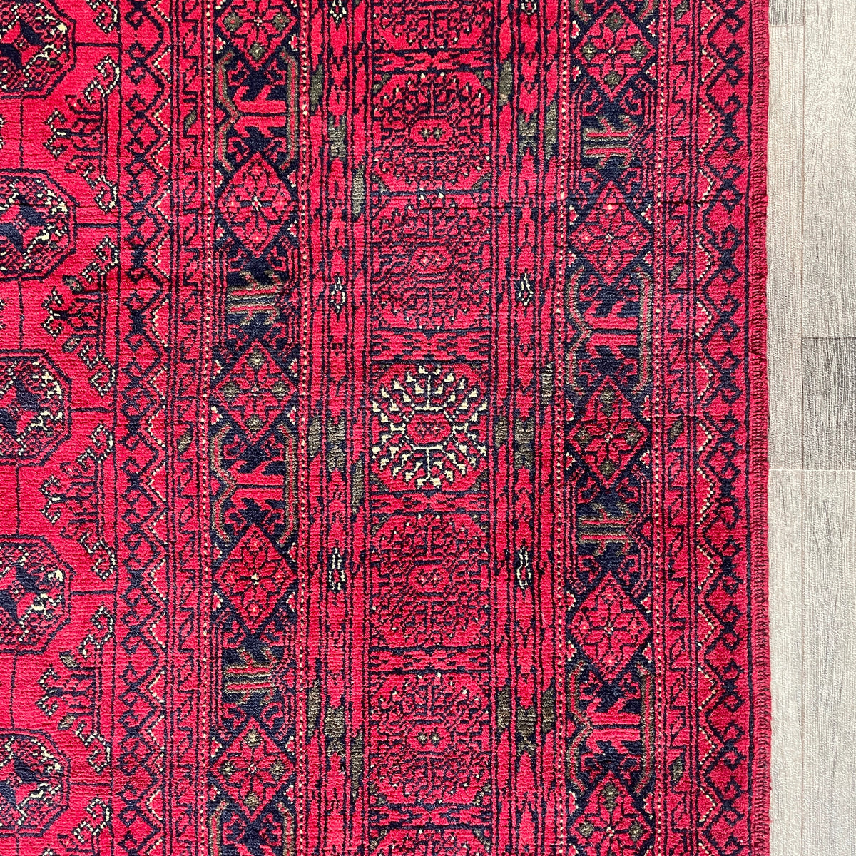 Fine Afghan Mawri Gul Large Rug