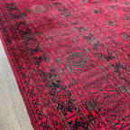 Fine Afghan Mawri Gul Large Rug