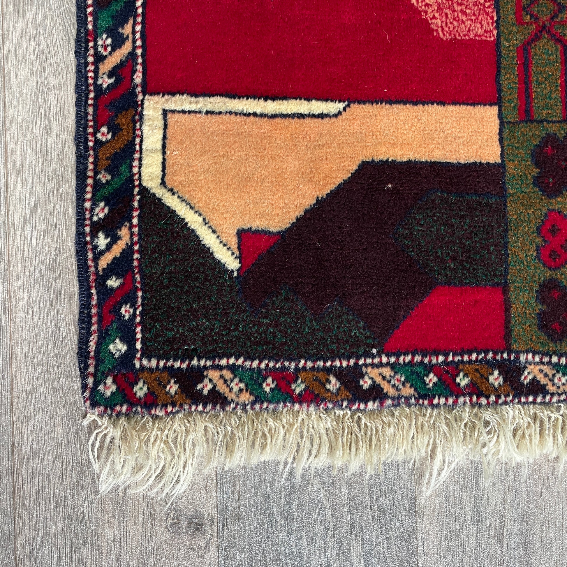 152 x 88 cm | Afghan Herati Baluch Rug (Old 1980)