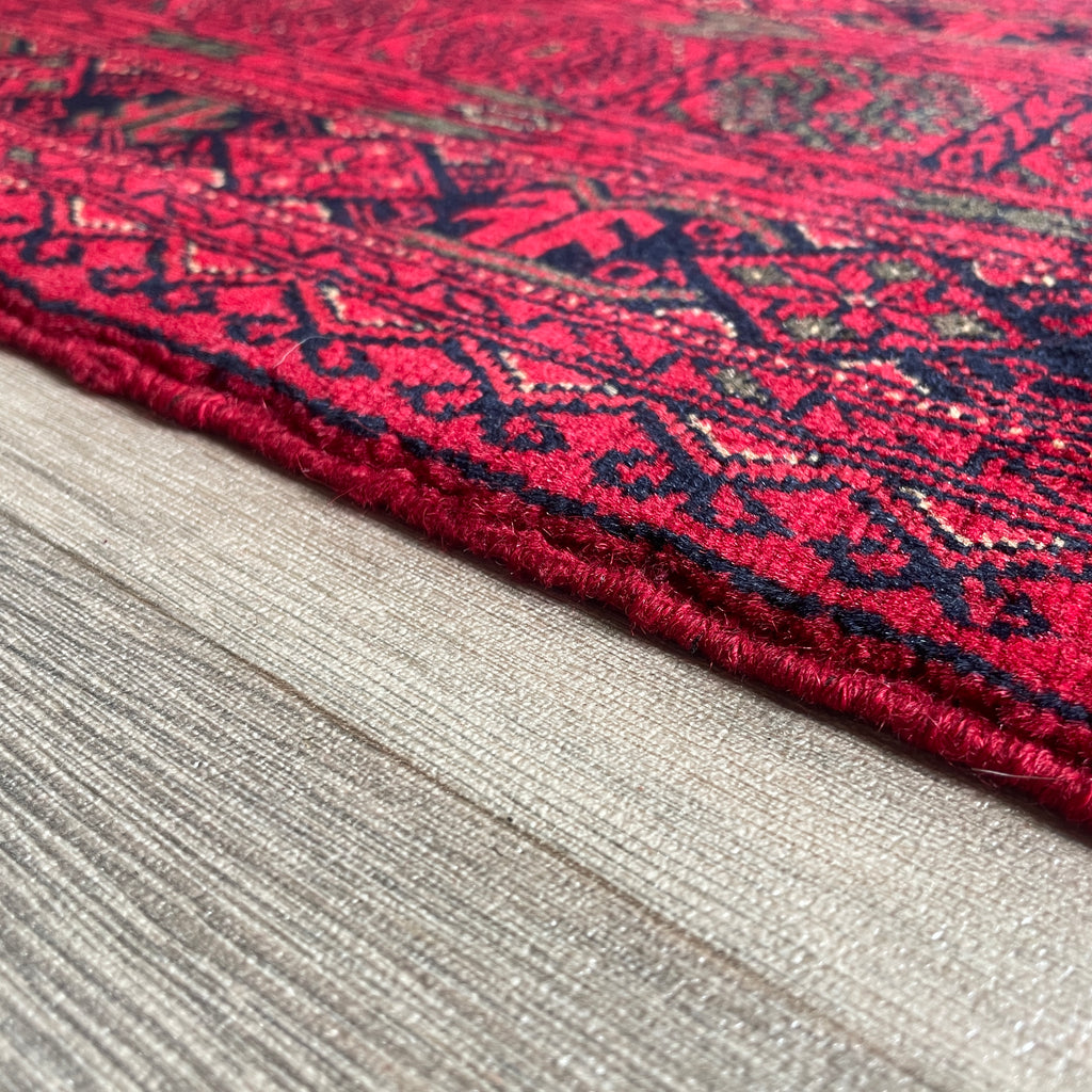 Fine Afghan Mawri Gul Large Rug