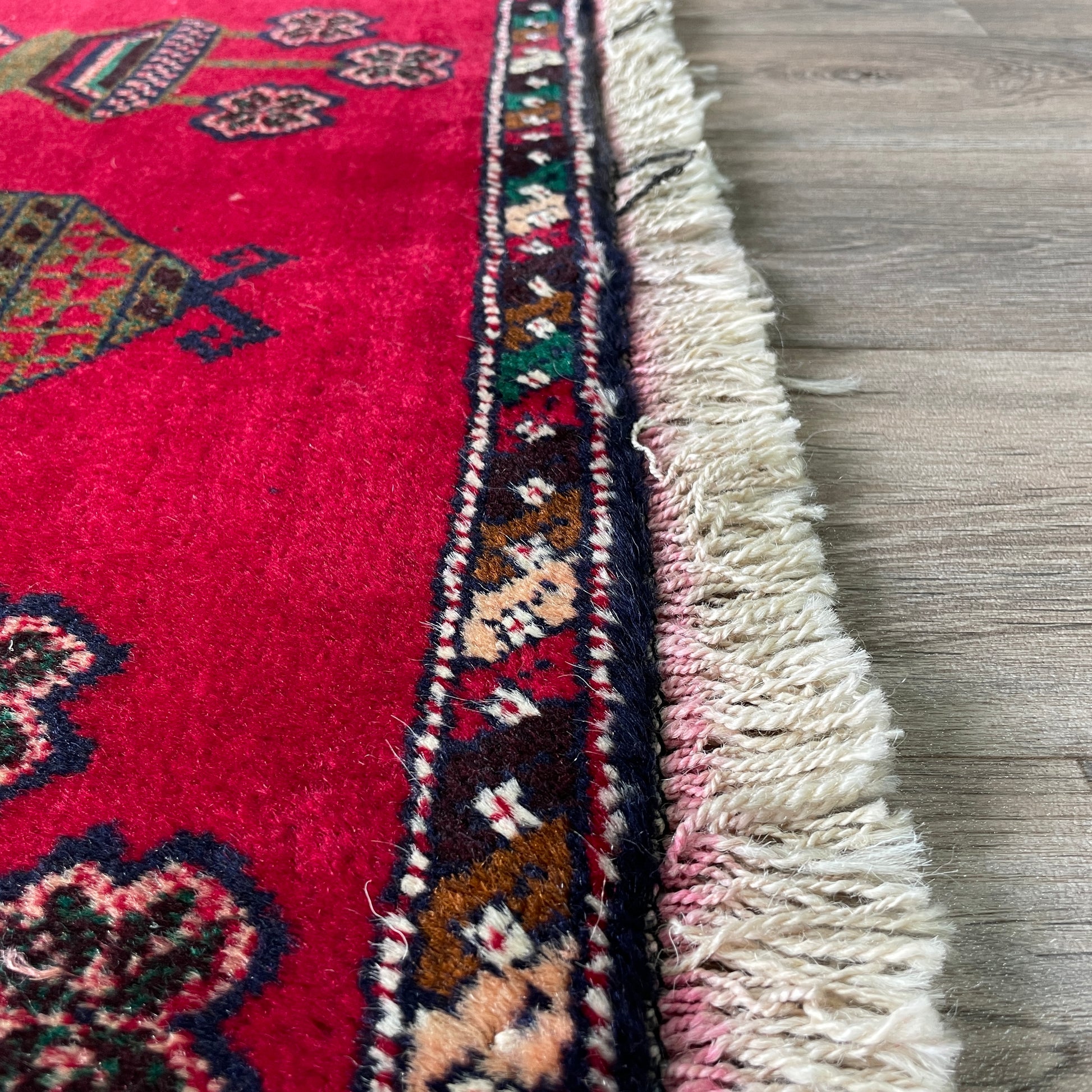 152 x 88 cm | Afghan Herati Baluch Rug (Old 1980)
