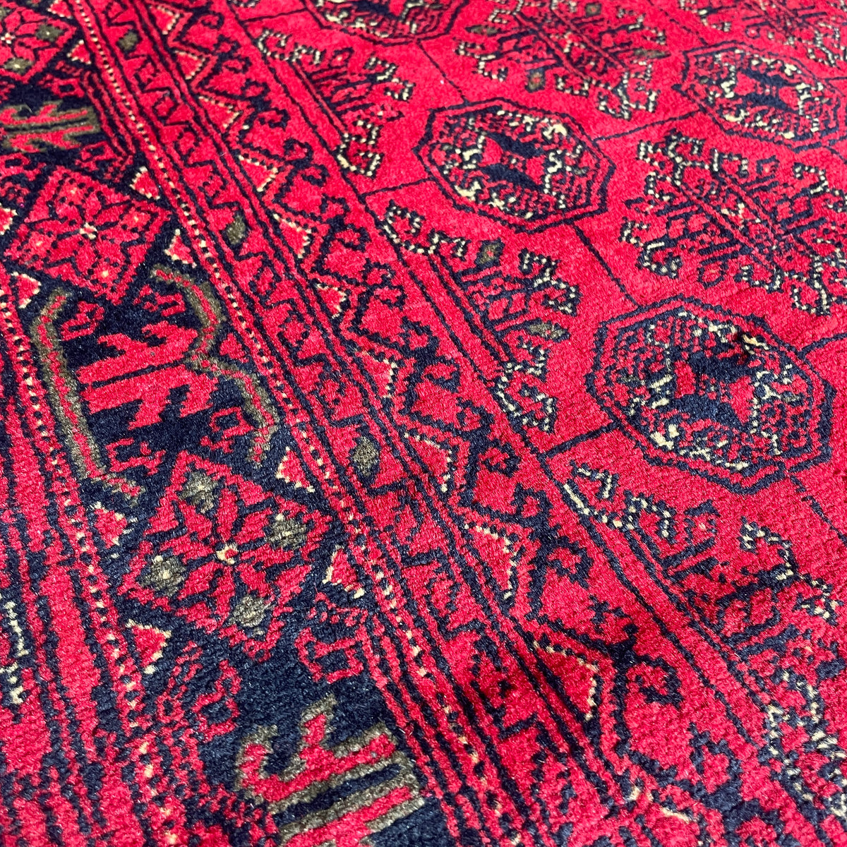 Fine Afghan Mawri Gul Large Rug