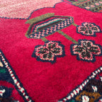 152 x 88 cm | Afghan Herati Baluch Rug (Old 1980) - Khorasan Rugs