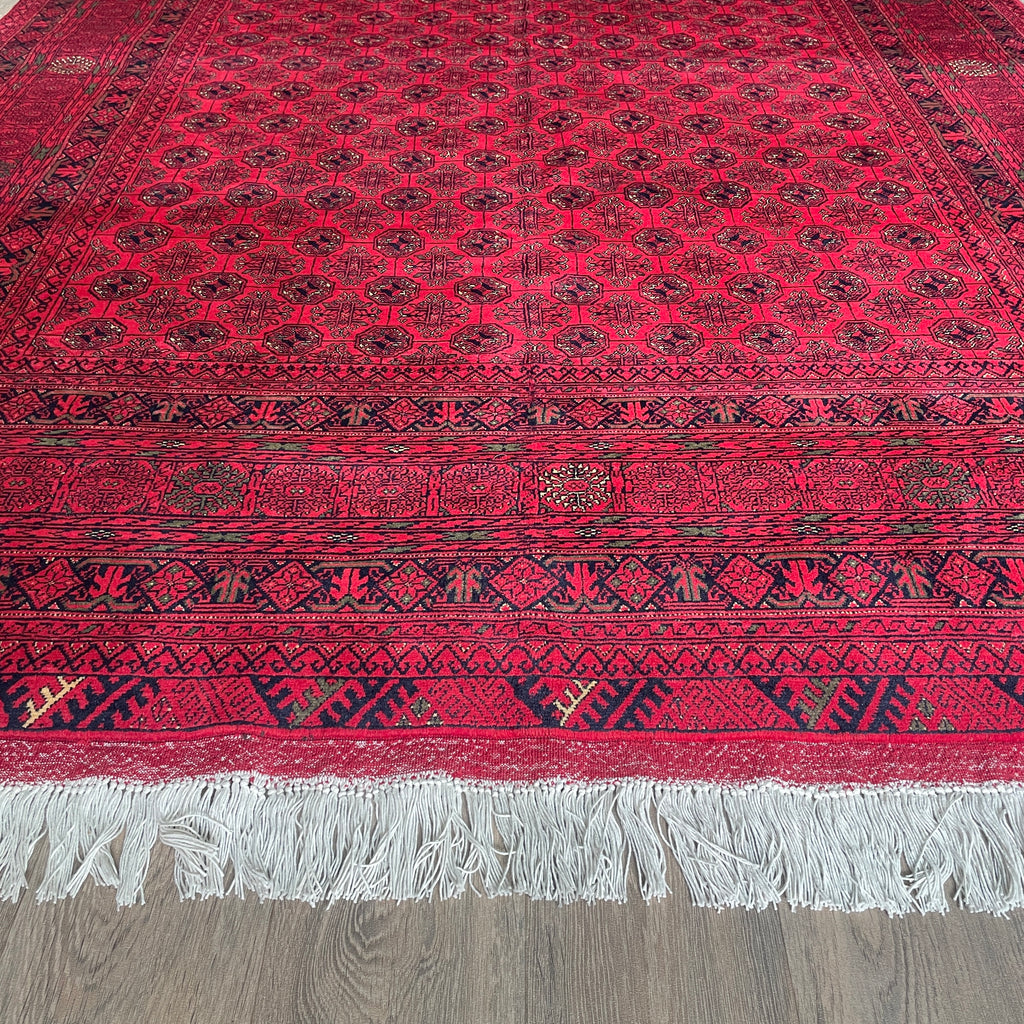 Fine Afghan Mawri Gul Large Rug