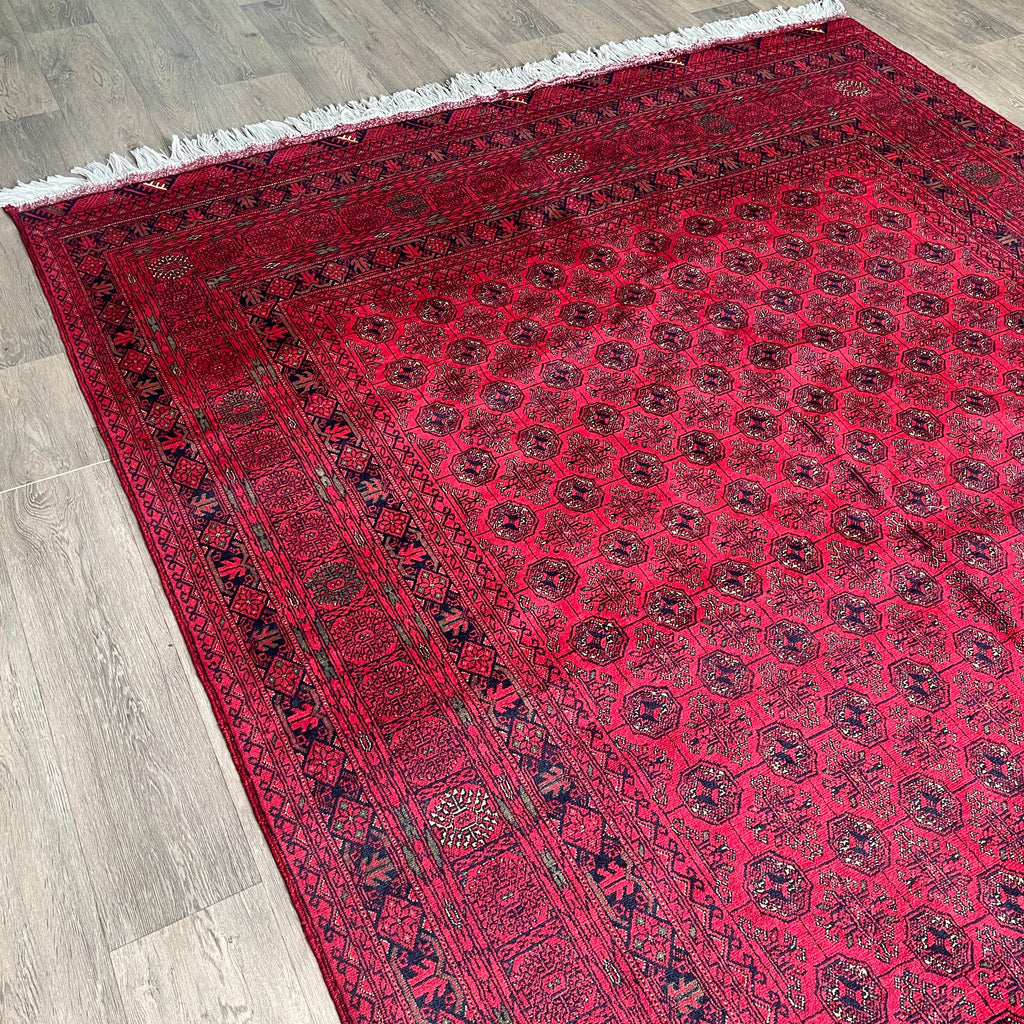 Fine Afghan Mawri Gul Large Rug