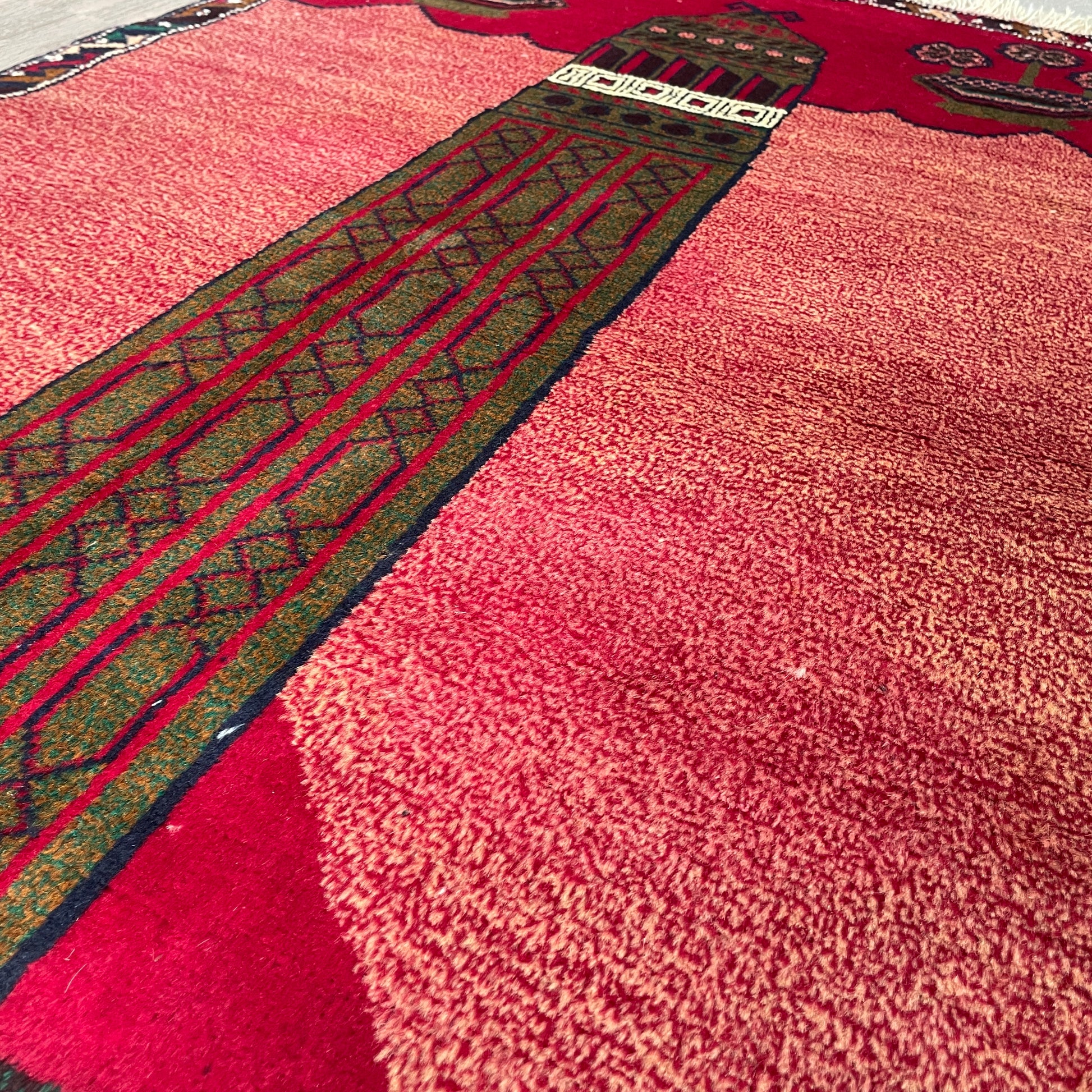 152 x 88 cm | Afghan Herati Baluch Rug (Old 1980)