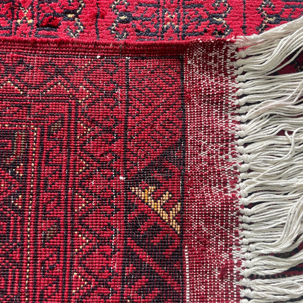 Fine Afghan Mawri Gul Large Rug