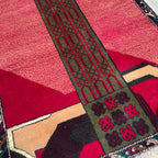 152 x 88 cm | Afghan Herati Baluch Rug (Old 1980) - Khorasan Rugs