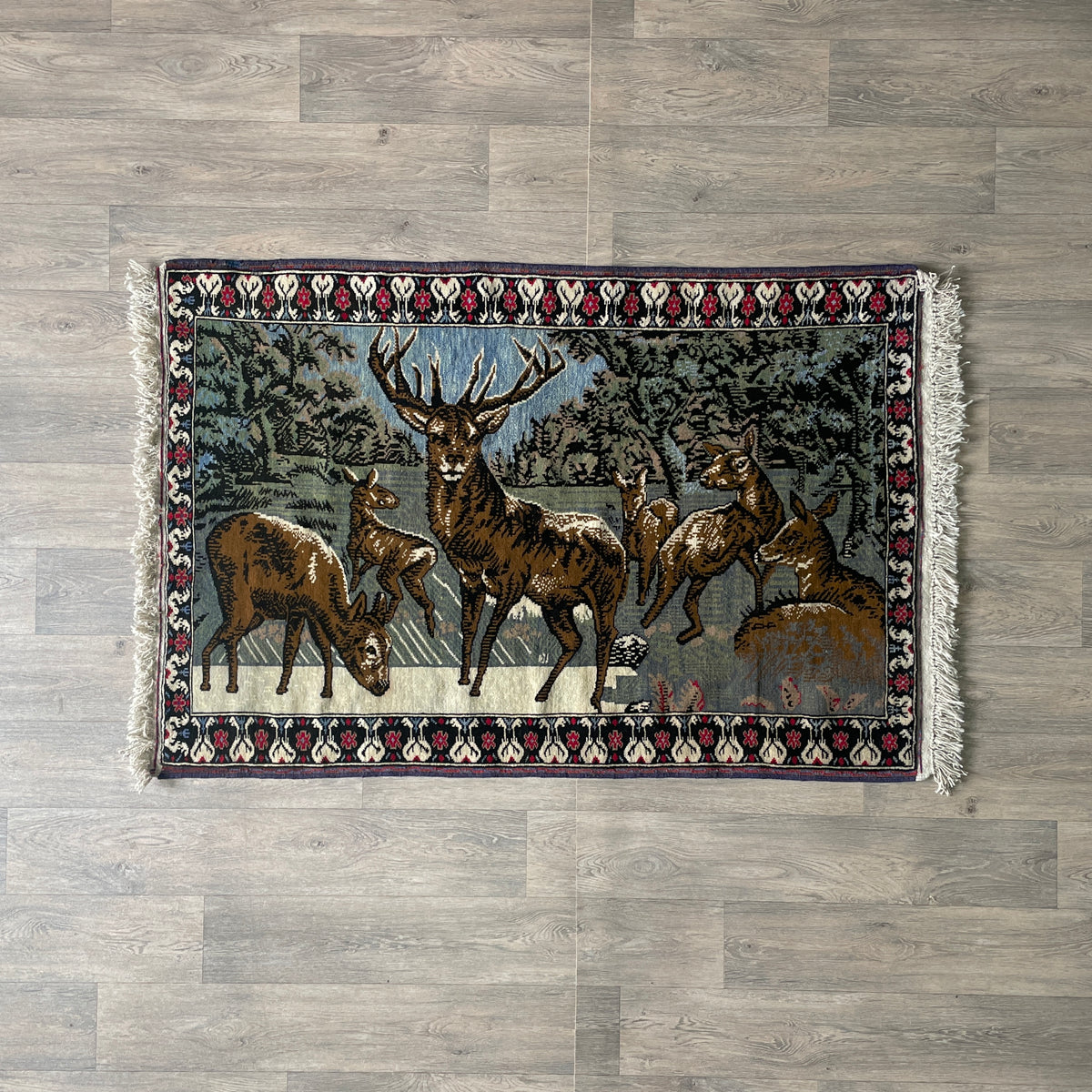 Afghan Gabbeh Wall Rug