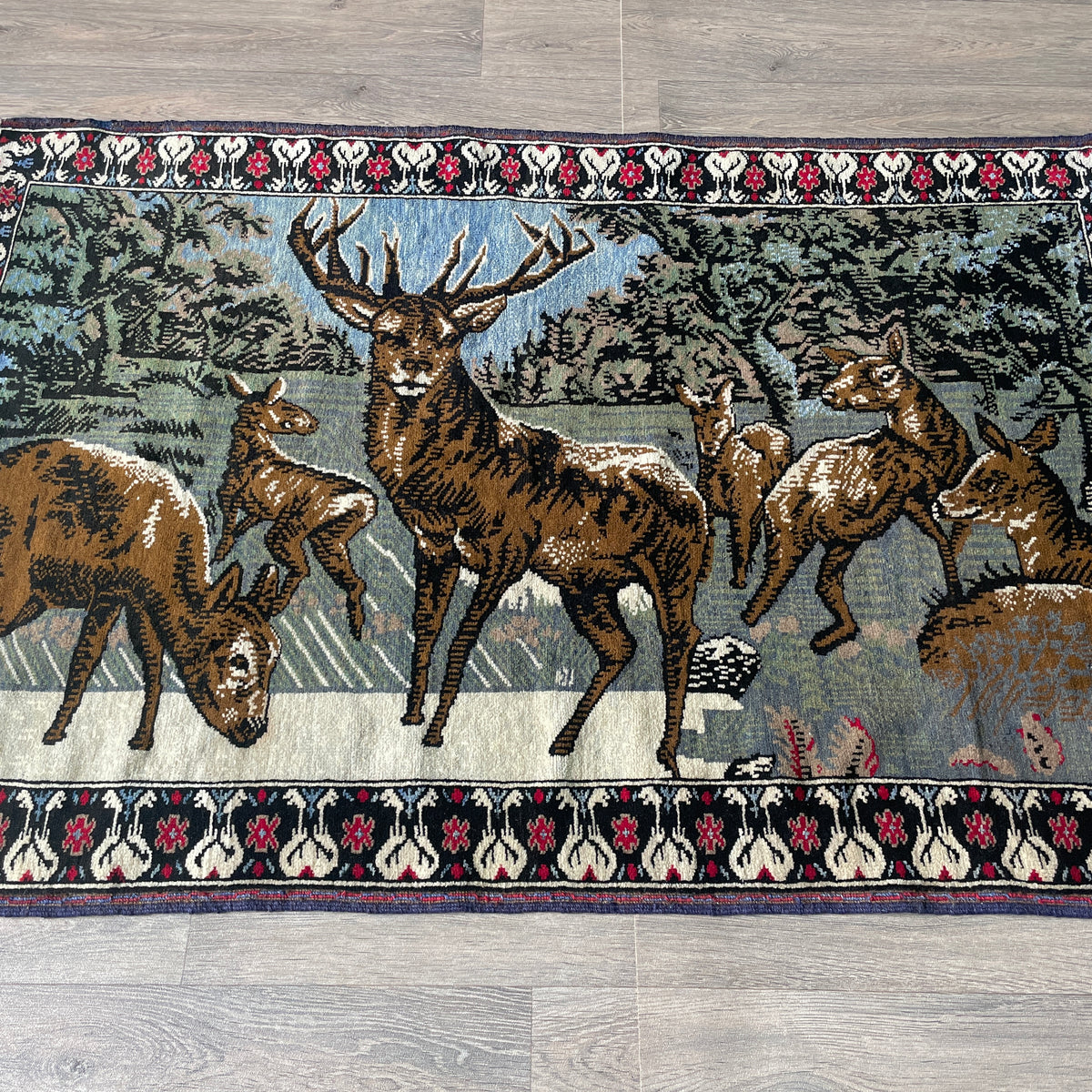 Afghan Gabbeh Wall Rug